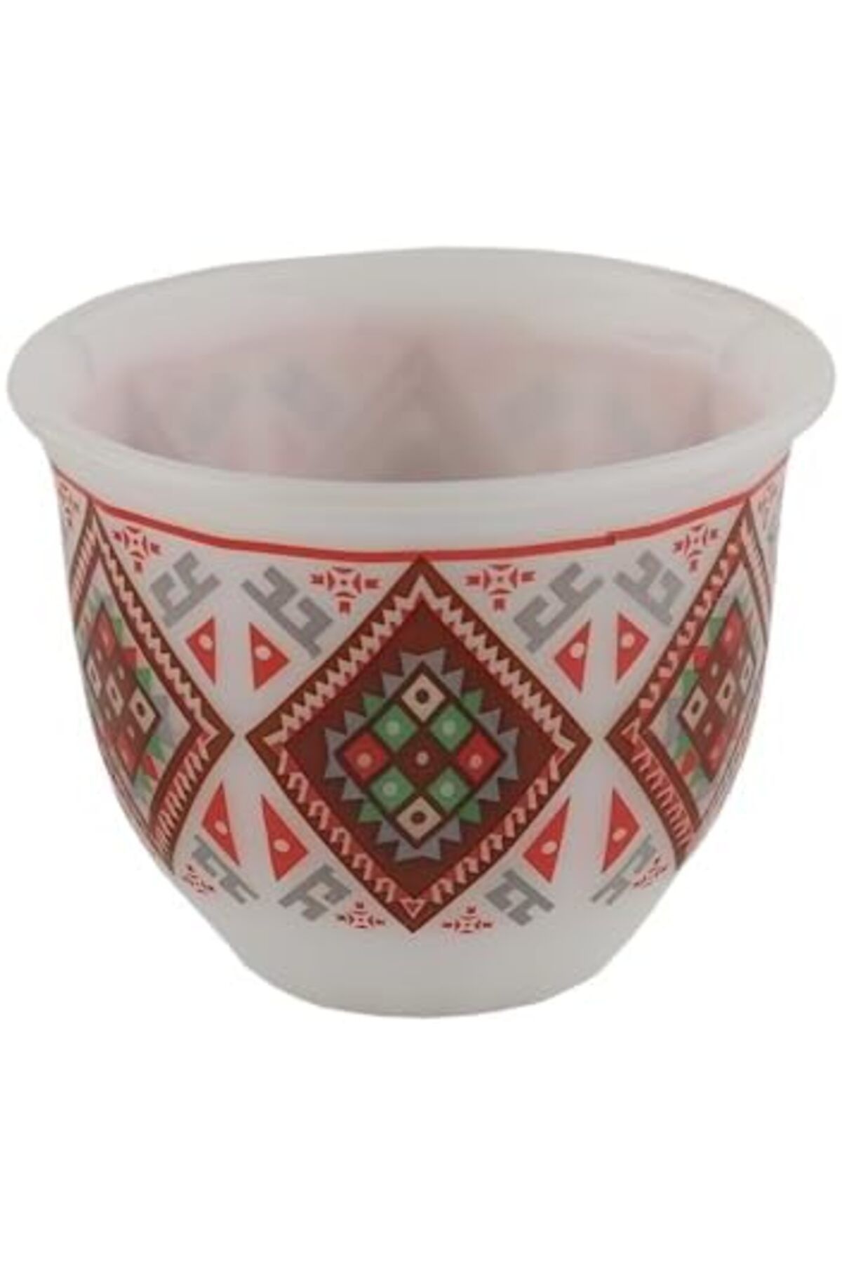 ALSAIF-Set Of 12 New Java Mugs From , Medium Size, Gray, Ceramic 4