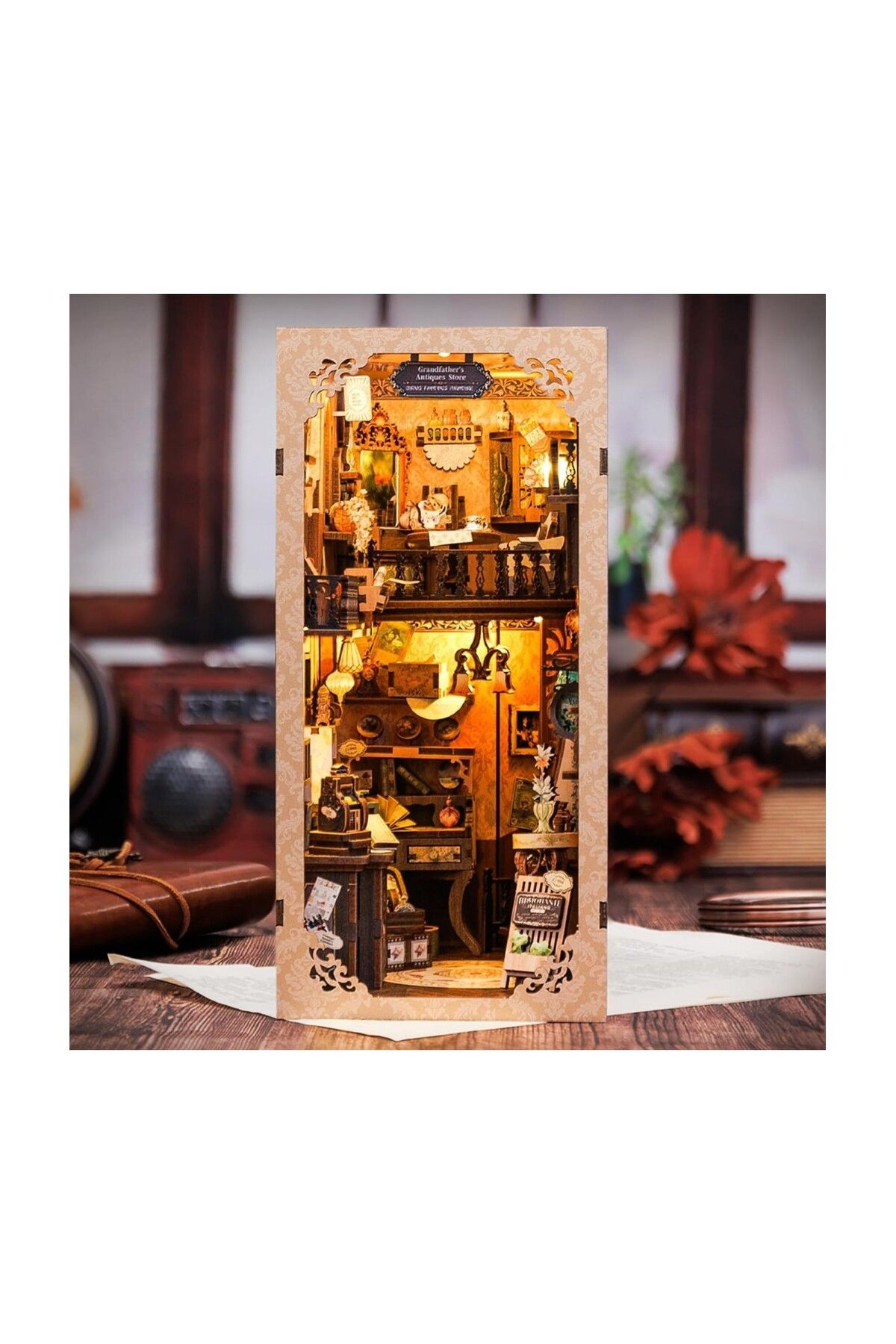 CUTEBEE-3d Puzzle, Diy Book Spine, Antique Store, , 349 Pieces 6