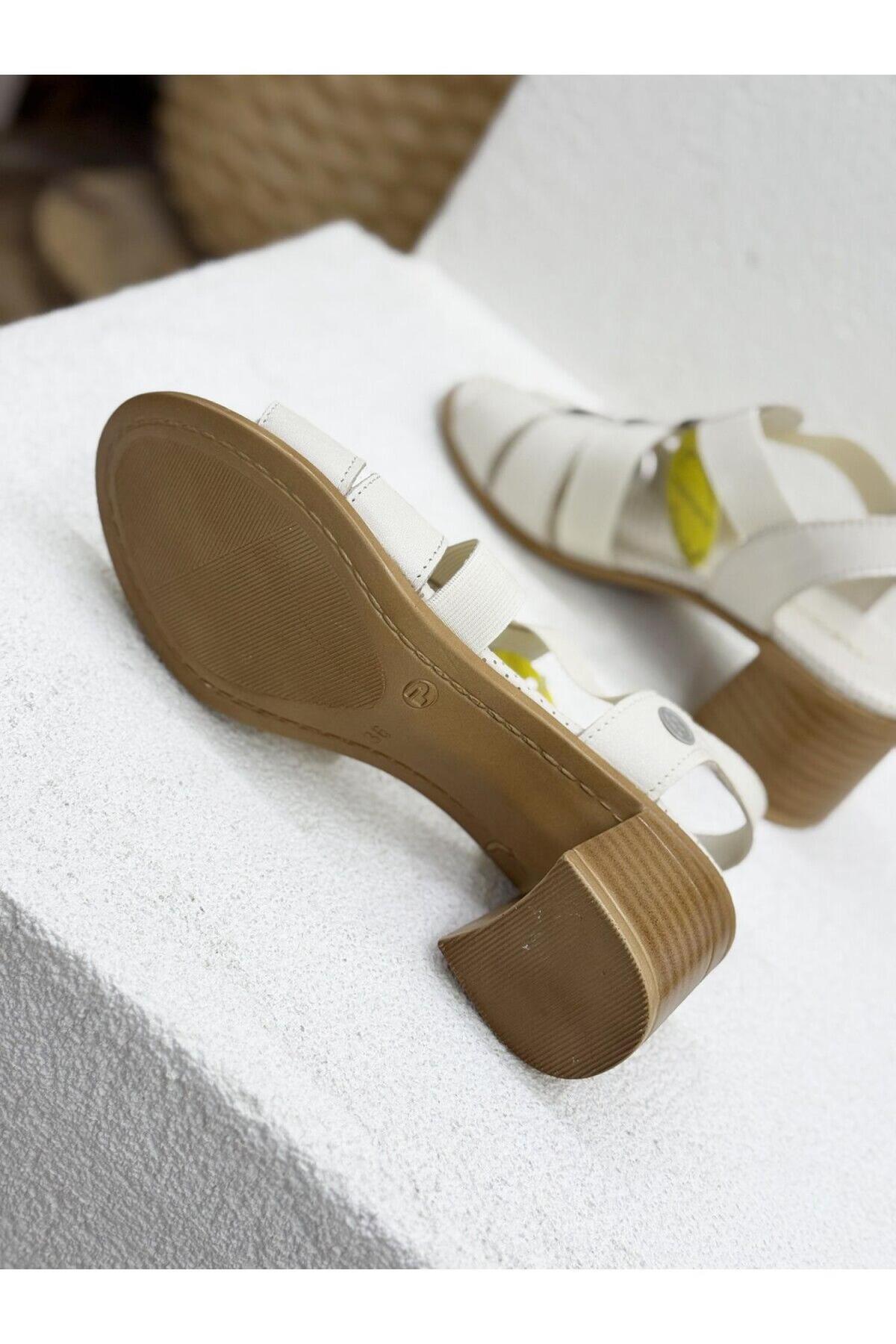 Mammamia-D25Ys-2750 Women's Leather Sandals 5