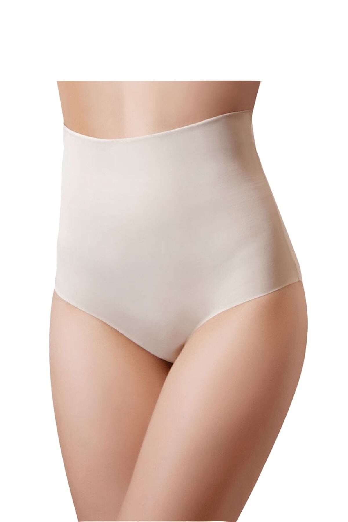MOONLİGHT-Wo&amp;gi Lenjerie de corp fără cusături pentru femei, chiloți cu talie înaltă Corset 4004- 1
