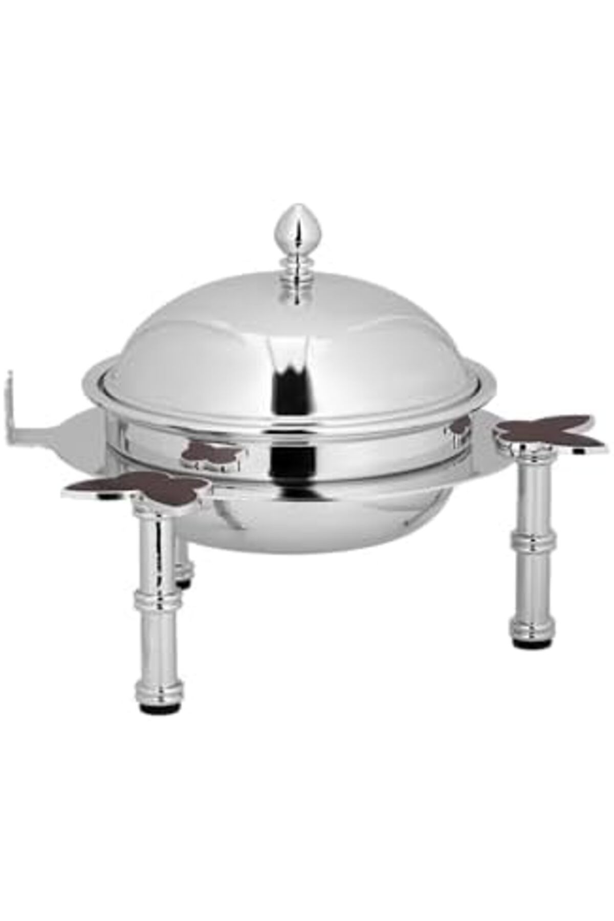 ALSAIF-Rqah Circular Dates Bowl With A Lid Is Of Unique Quality And High Durability, Nickel 6