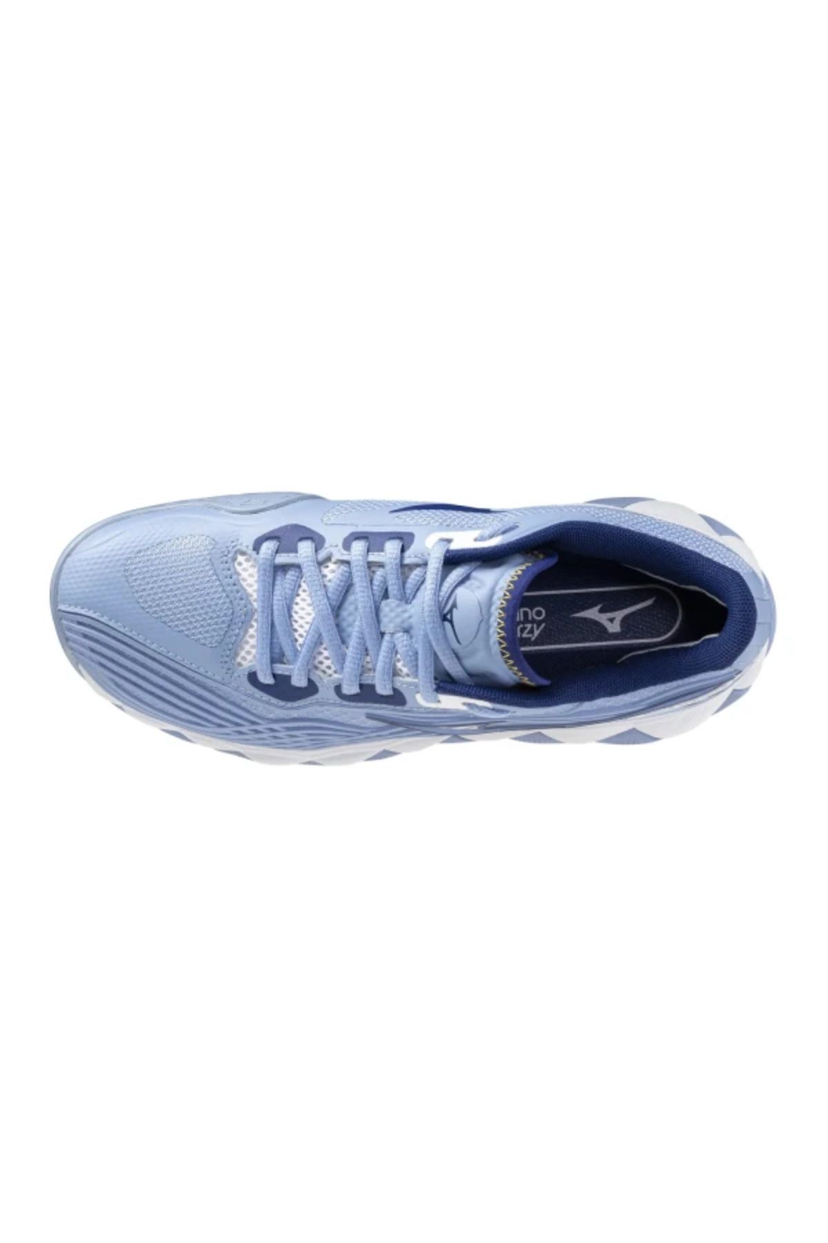 کفش تنیس زنانه تور اطلاعات موج 2 CC آبی Mizuno