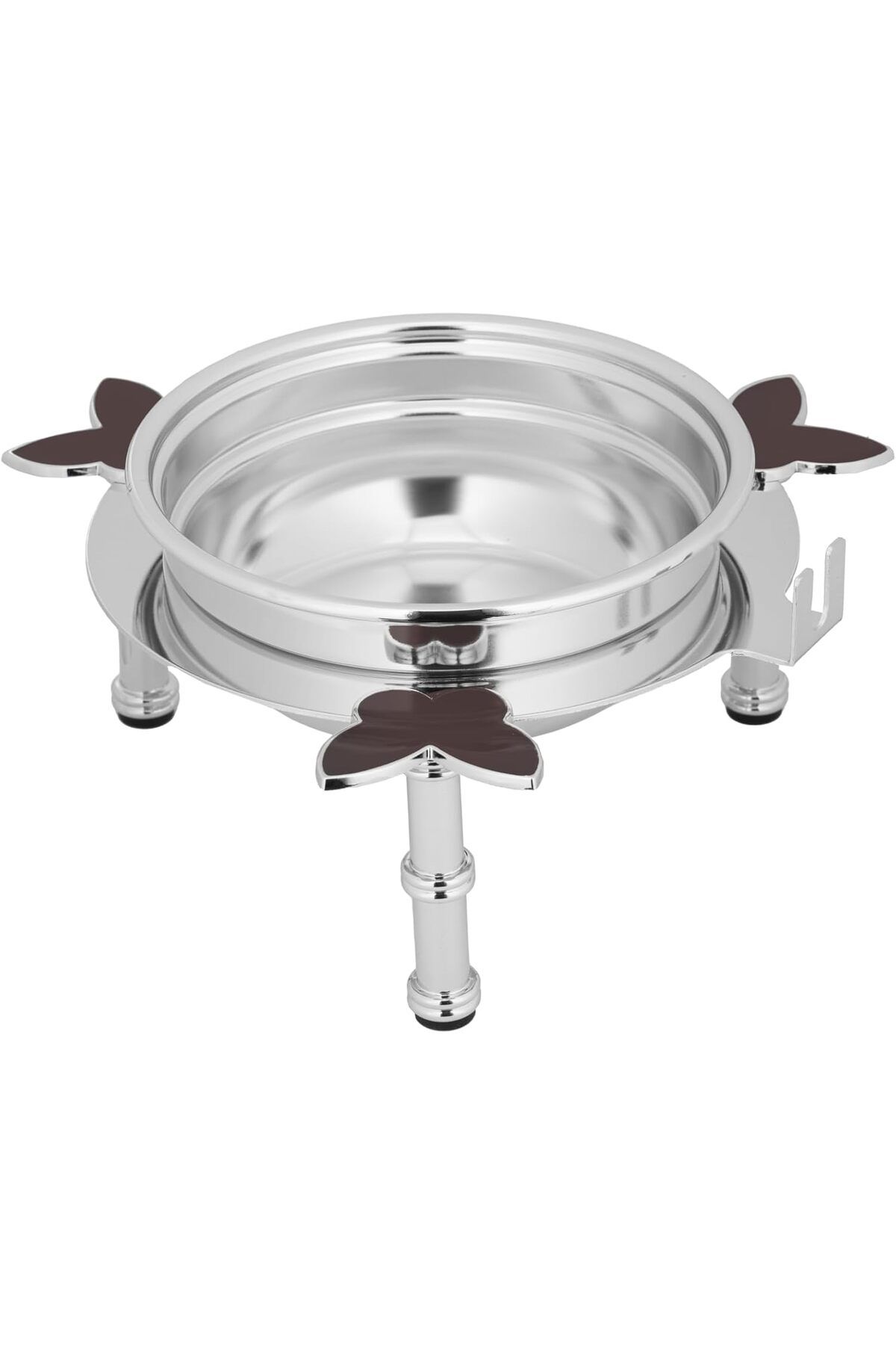 ALSAIF-Rqah Circular Dates Bowl With A Lid Is Of Unique Quality And High Durability, Nickel 3