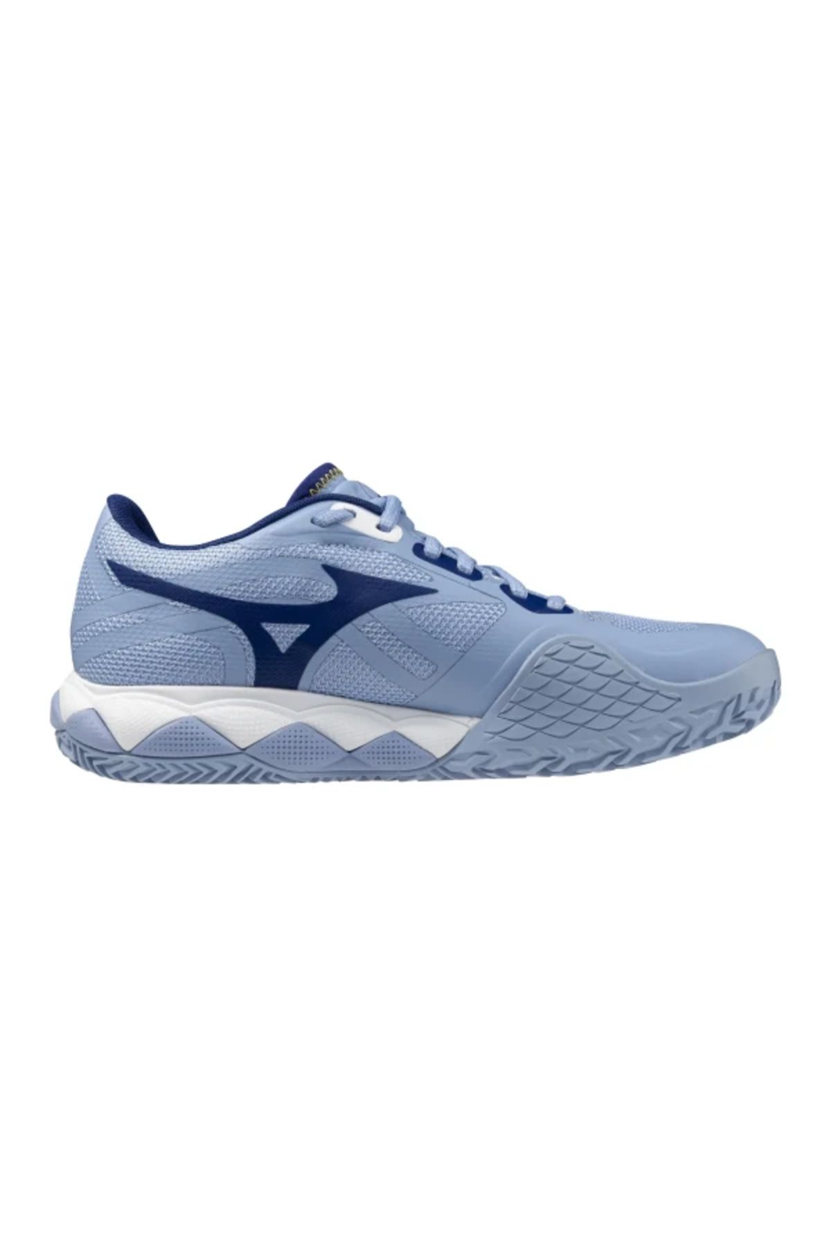 کفش تنیس زنانه تور اطلاعات موج 2 CC آبی Mizuno