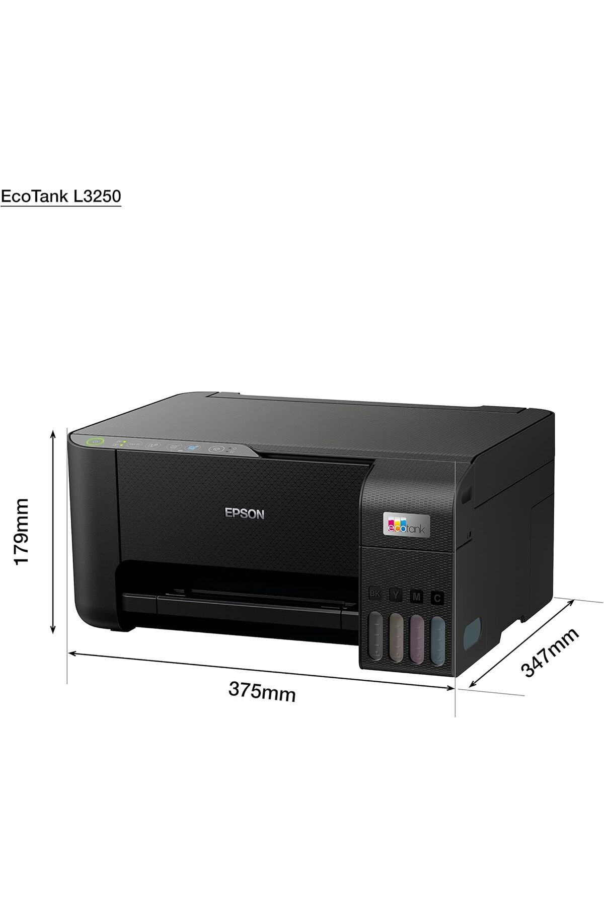 EPSON-طابعة EcoTank L3250 للاستخدام المنزلي بخزان حبر ملون مقاس A4، 3 في 1 مع واي فاي وتطبيق Smart Panel، مقارنة 3