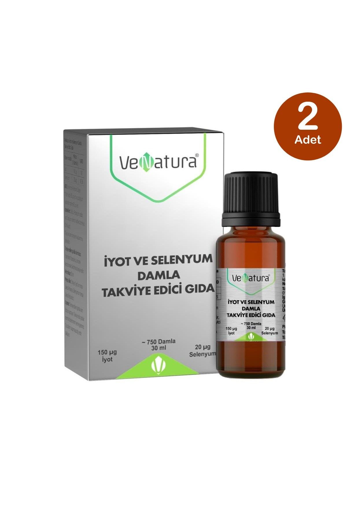 VeNatura İyot ve Selenyum Damla 30 ml 2 Adet