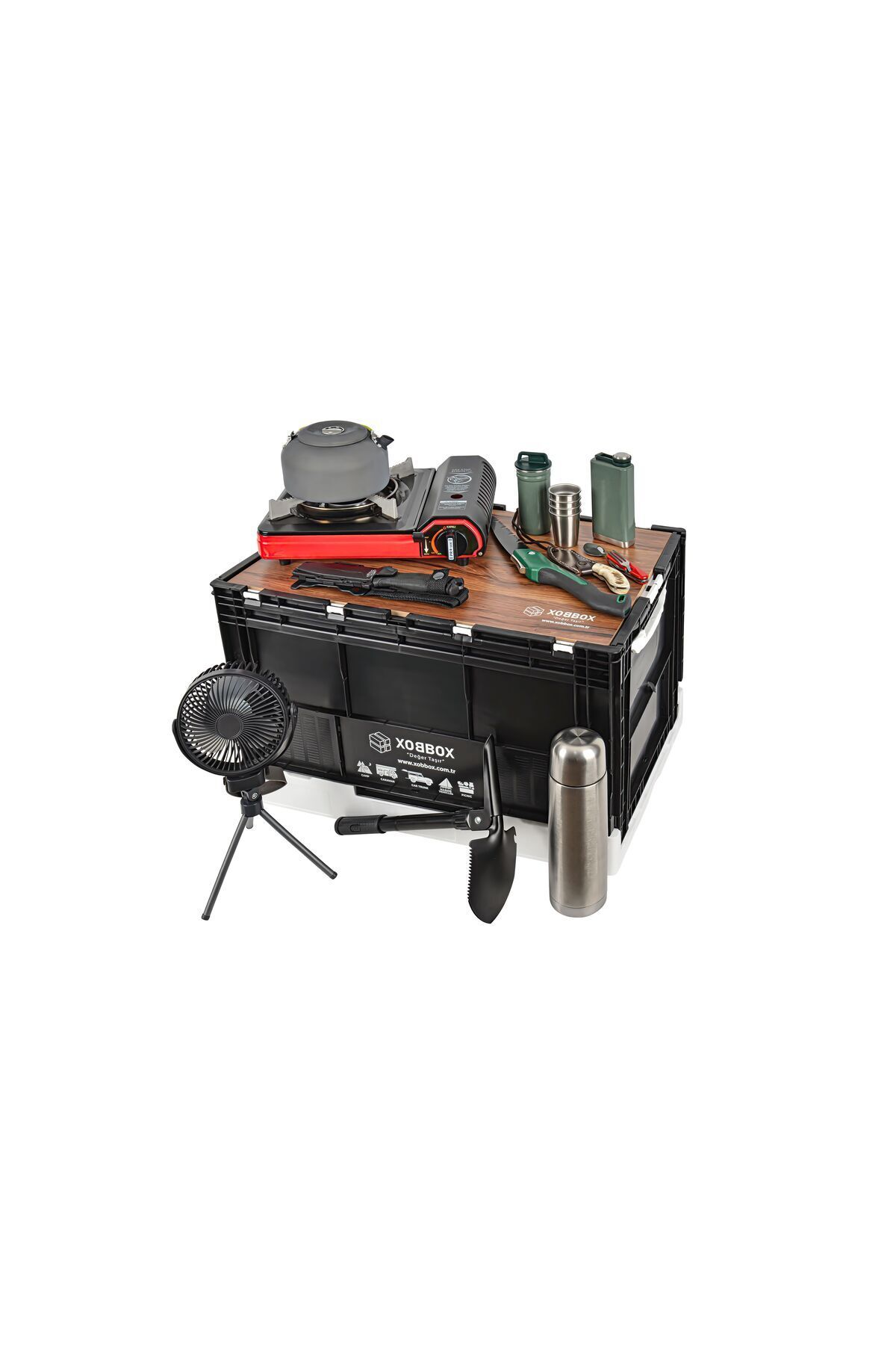 XOBBOX Değer Taşır XOBBOX XF90WB / Folding Storage Box / Katlanır Saklama Kutusu / Fan Colors / Taraftar Renkler 90 LT