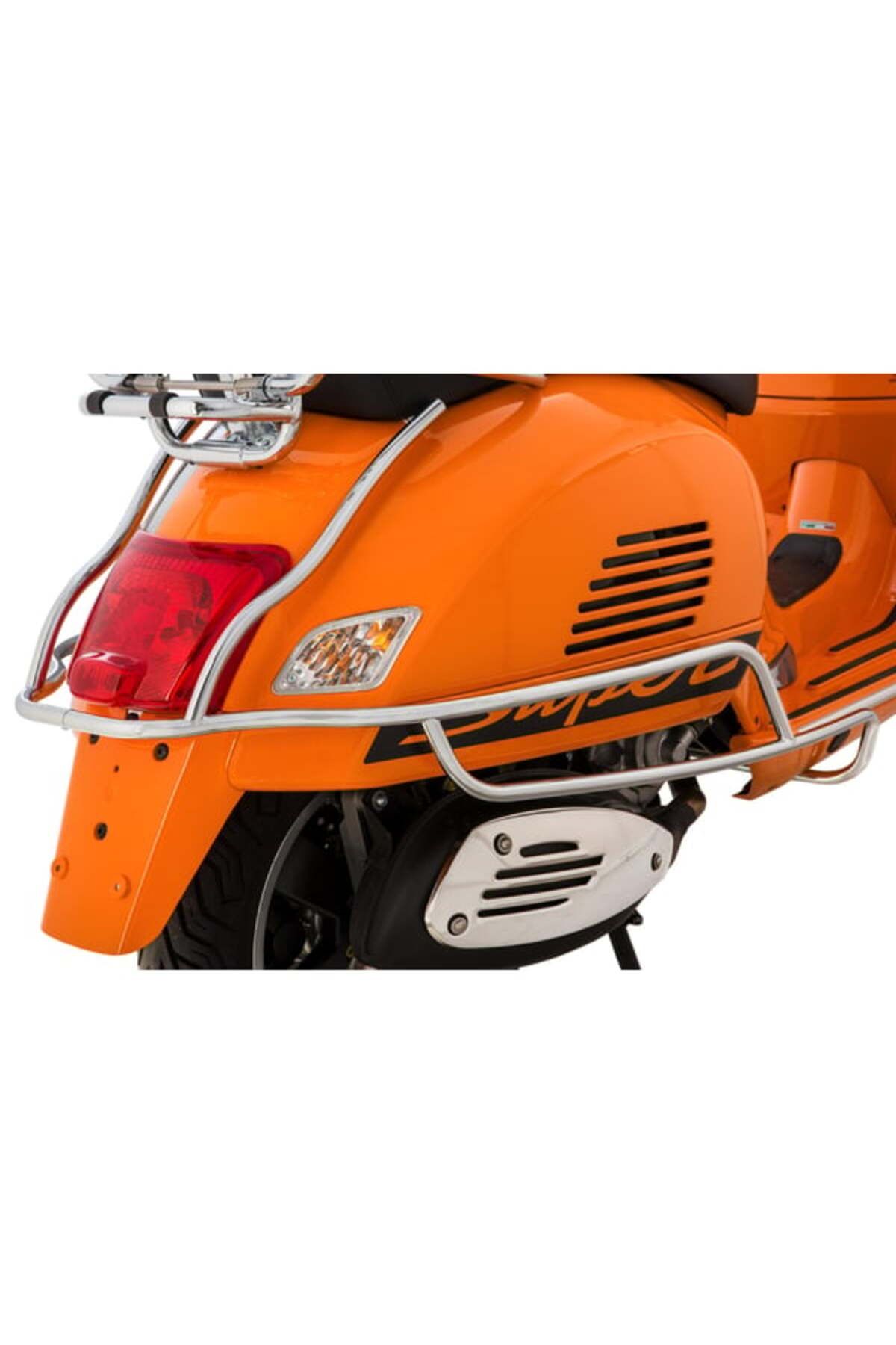 Fa.Italia Vespa GTS-GTV Arka Yan Koruma Demiri *Krom* (2006-2022) / FA ITALIA uyumlu