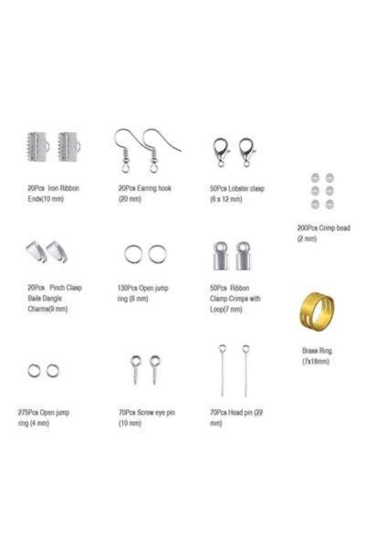 HALAMODO-Professional Jewellery Making Kit, Jewelry Findings Starter Set, Jewelry Beading Making and Repair T 2