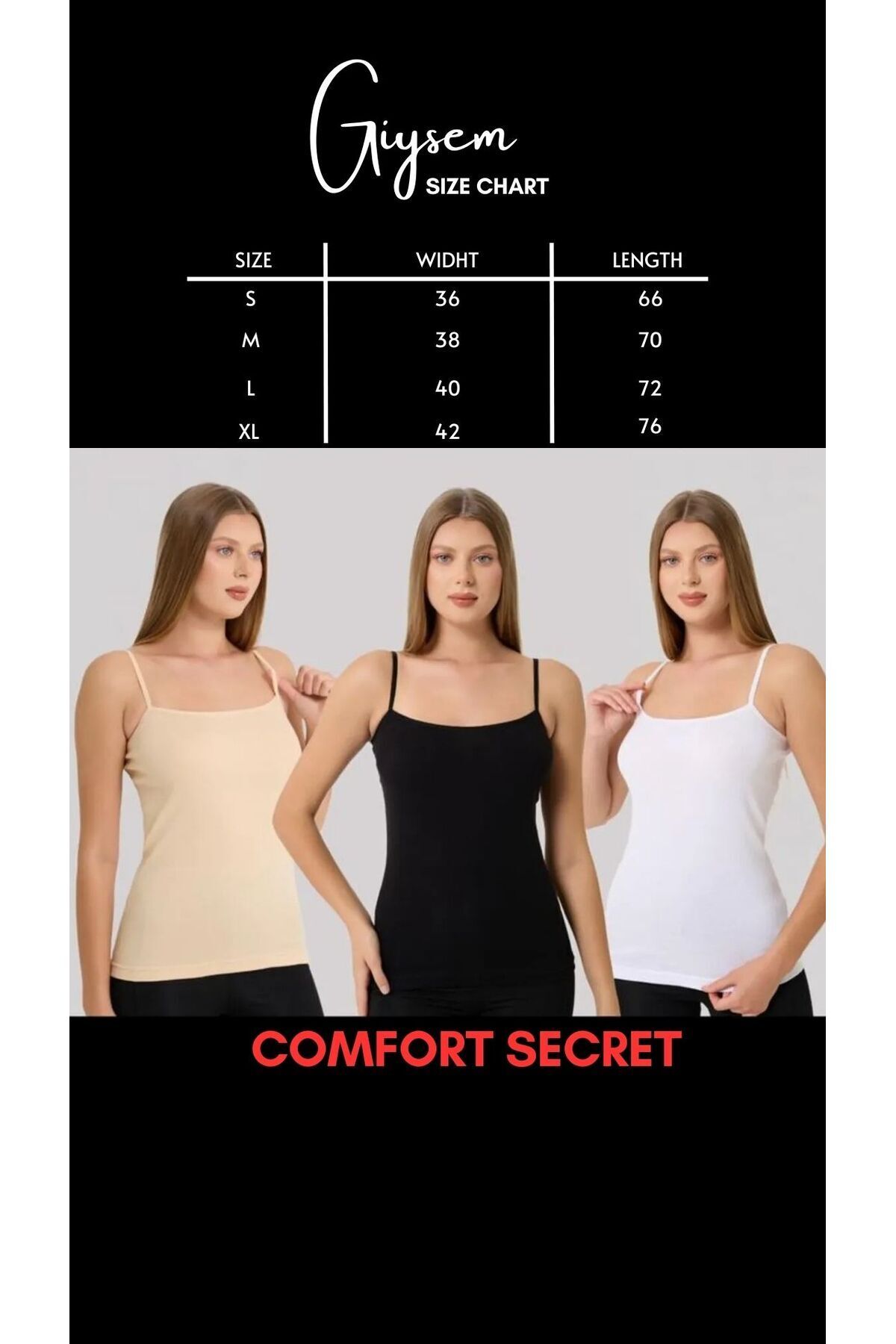 Clara Butik-Giysem 3-Piece Basic Rope Strap Tank Top 8