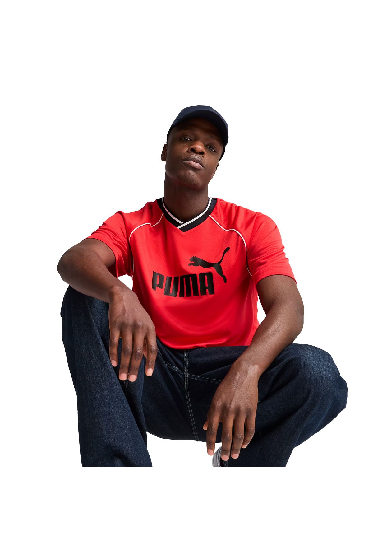 Puma Essential Erkek Kırmızı Futbol Forma 68826411