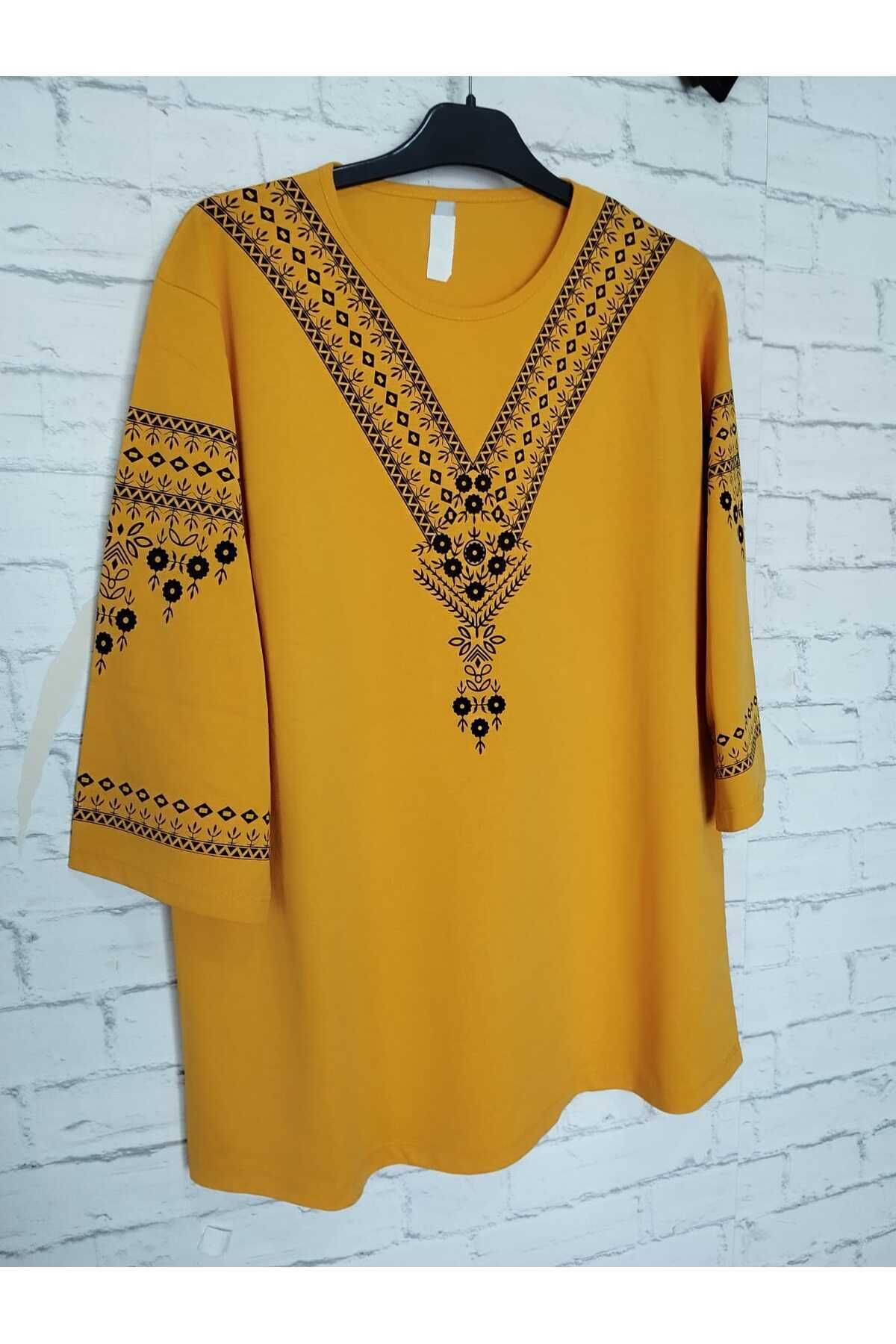 anne moda ankara-Vară întreagă, tot bumbac, bumbac pieptănat, mărime largă Fuluz 6
