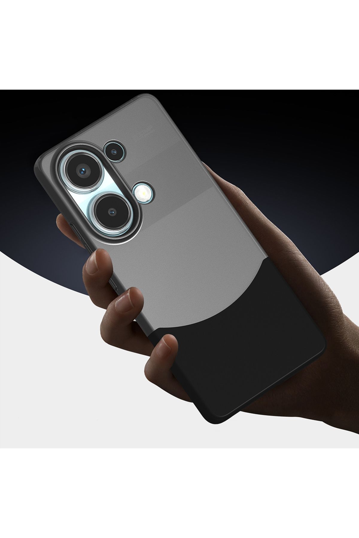 Kupa Xiaomi Redmi Note 13 Pro 4G Kılıf 1.7mm İnce Şık Görünüm Mıknatıslı Arka Kapak