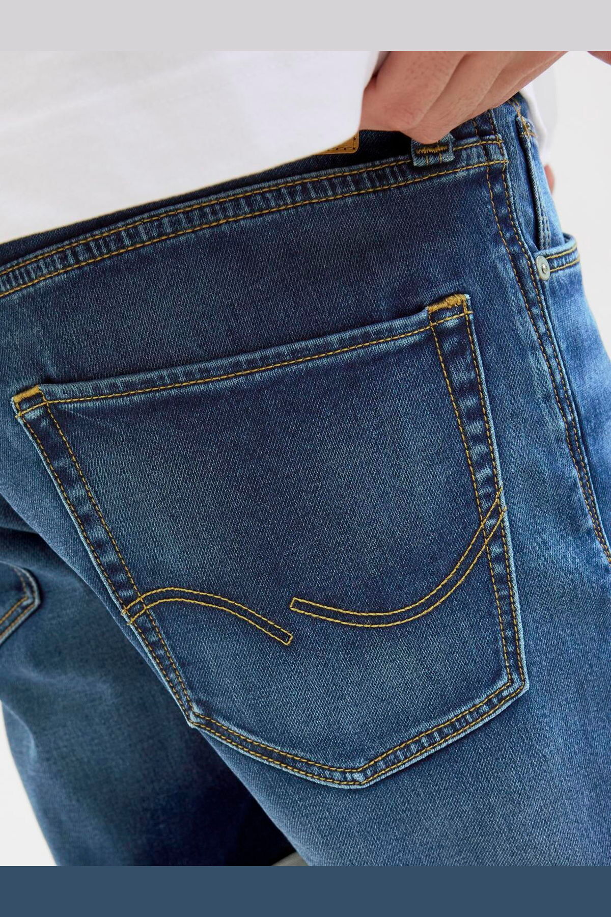 شلوارک مردانه راسته فاق نرمال | جک اند جونز Jack & Jones 12269605 - تصویر 8