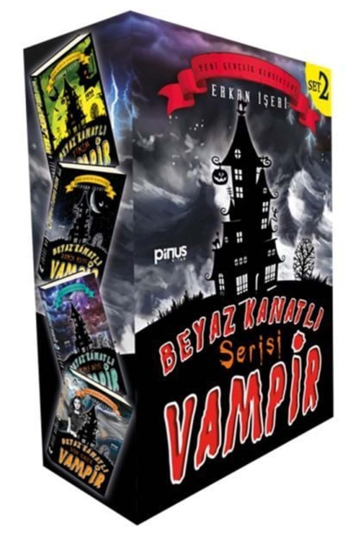 Destek Yayınları Beyaz Kanatlı Vampir Seti 2 4 Kitap Takım
