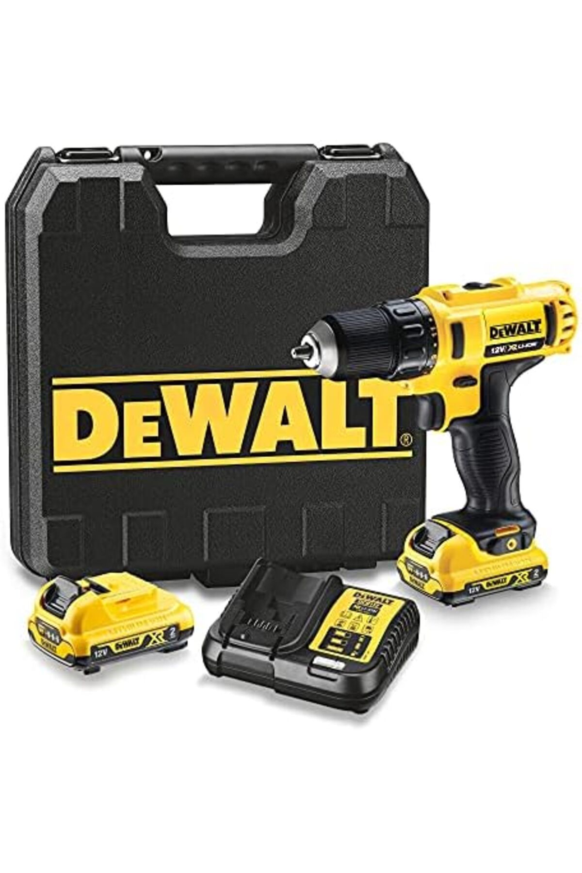 Dewalt-DCD710D2-QW Cordless Screwdriver 10.8 V/2.0 Ah 2