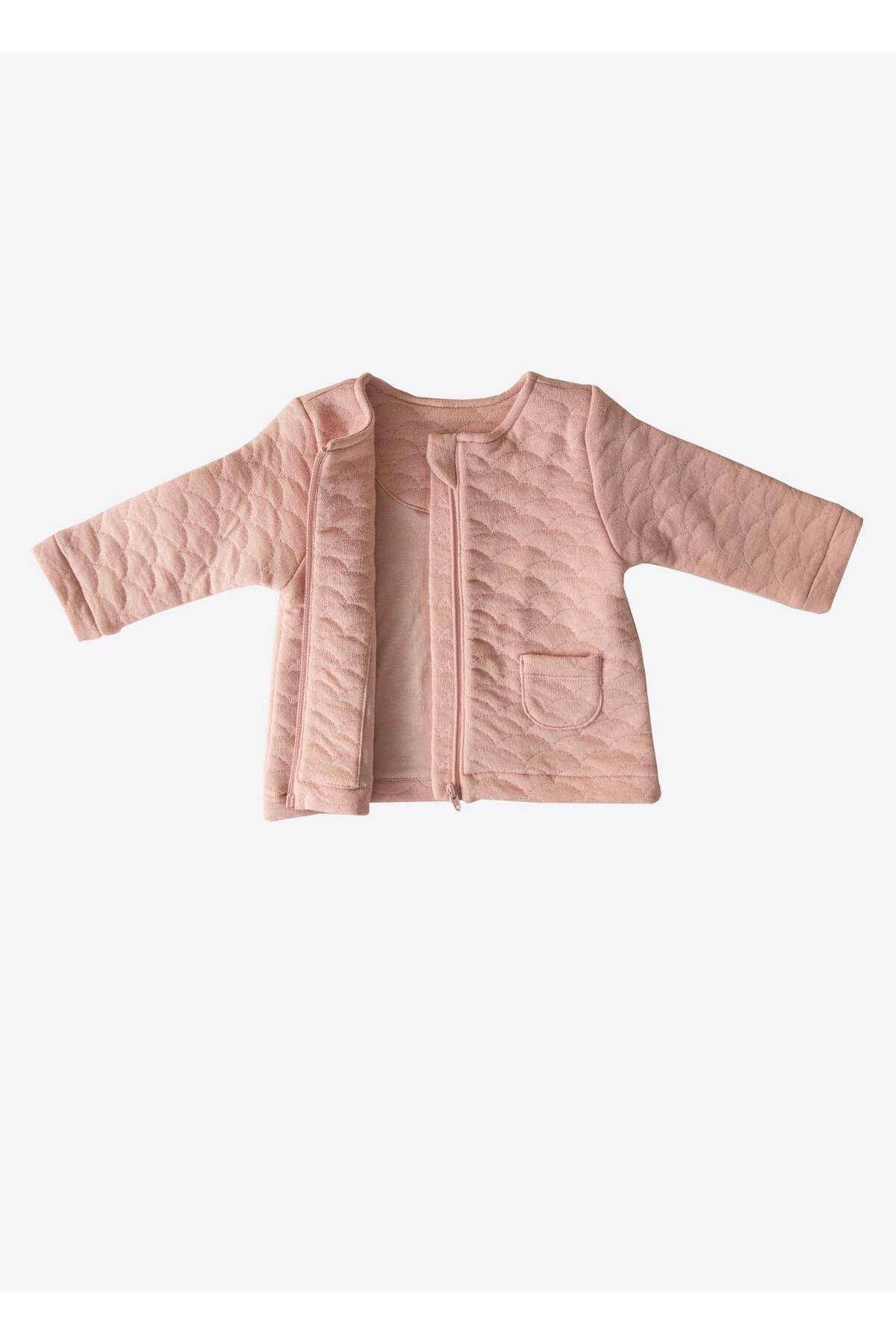 kitikate Organik Molo Hırka Pembe fotoğrafı 3 (önizleme)