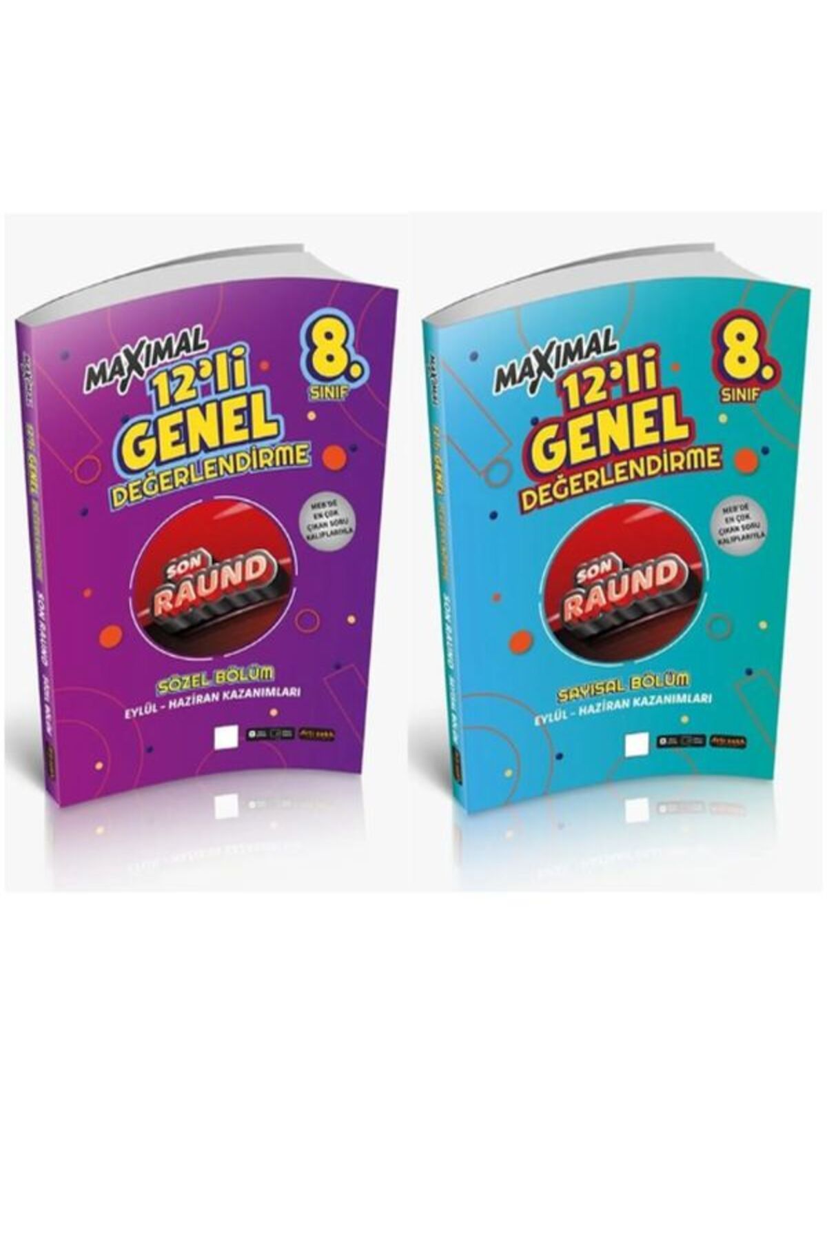 Artı Zeka Yayınları 8. Sınıf LGS Maximal 12'li Son Raund Sözel- Sayısal Deneme Sınavı SET