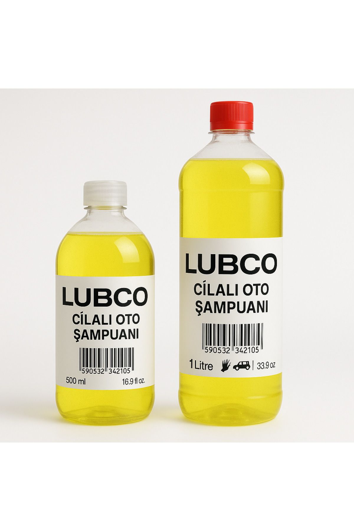 LUBCO Araç Konsantre Cilalı Oto Araba Yıkama Şampuanı 500 ml