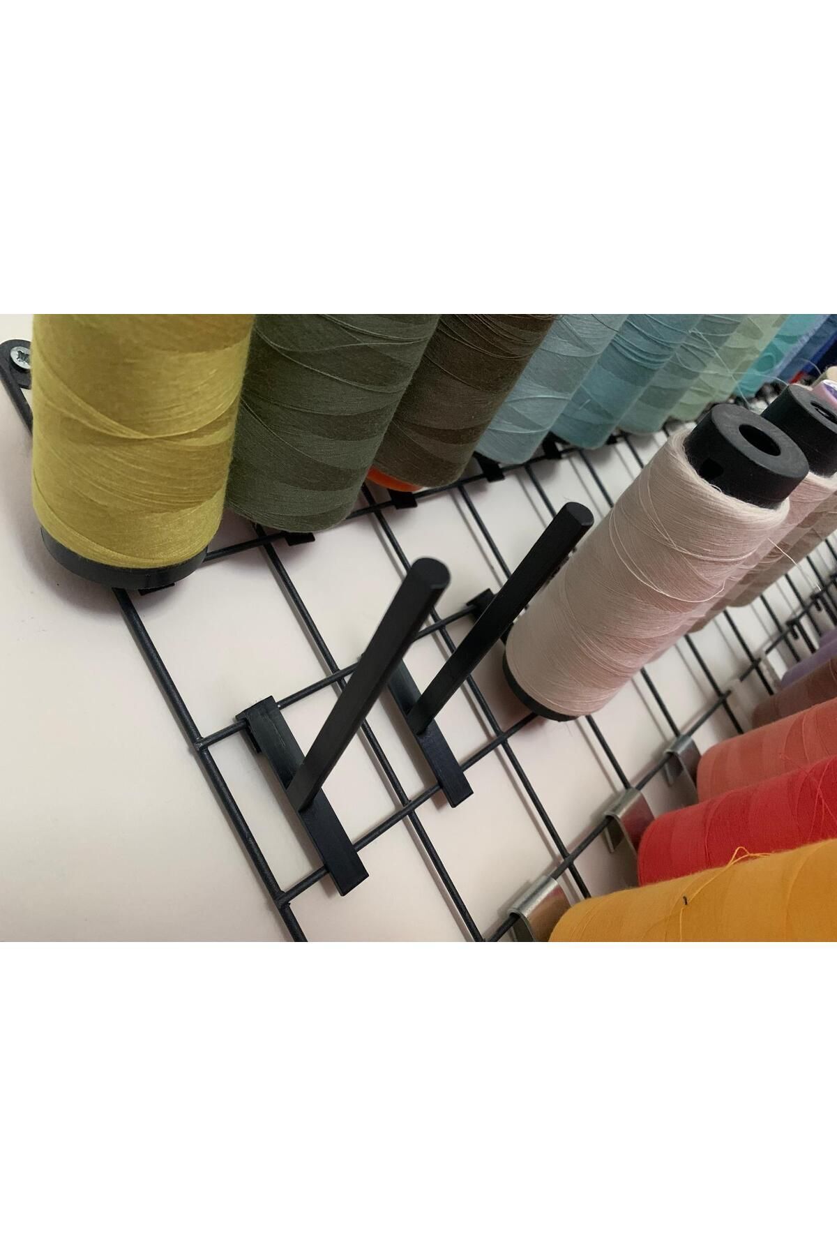 Morpiko Tel Pano Için Plastik Aksesuar Askısı 50 ADET - Iplik, Makara Ve Aksesuar. Pano Yoktur.