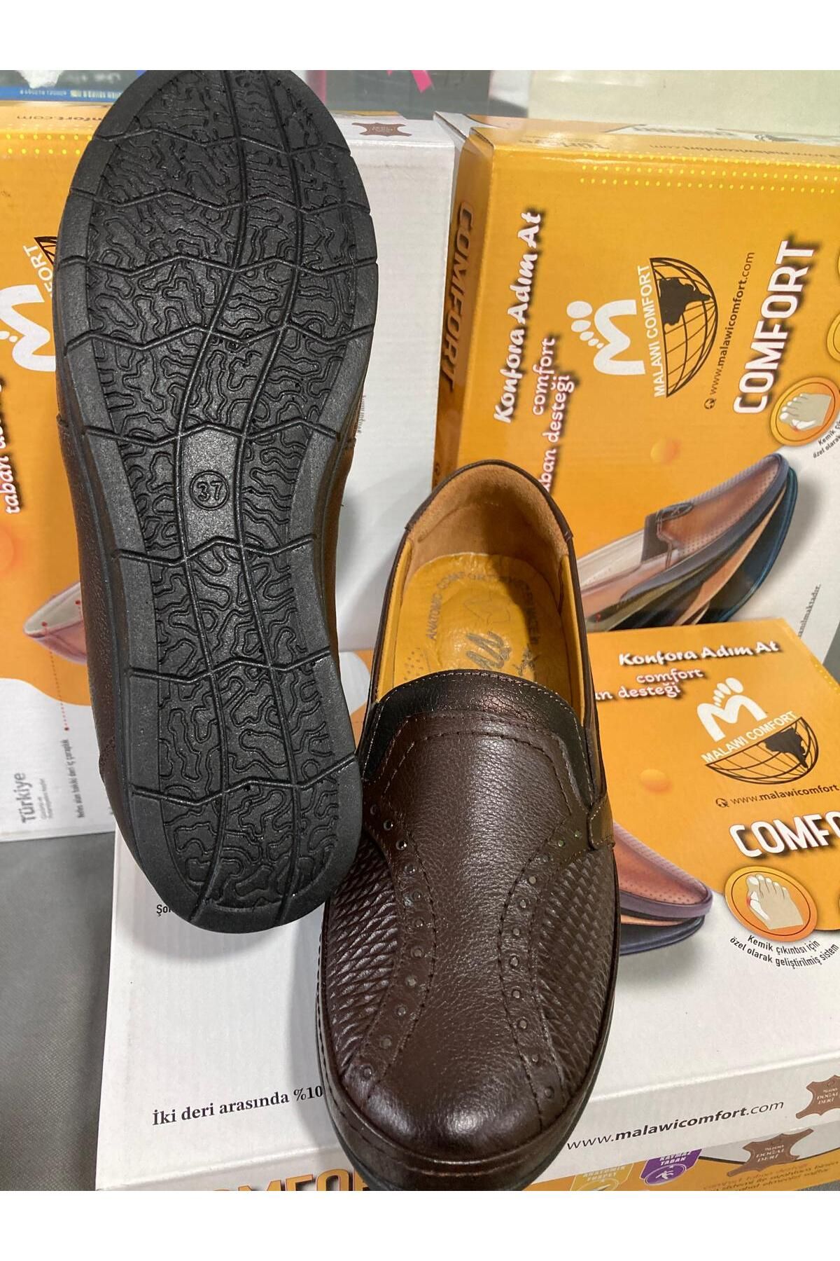 kismet kundura-Mother Shoes Genuine Leather Callous Special 3
