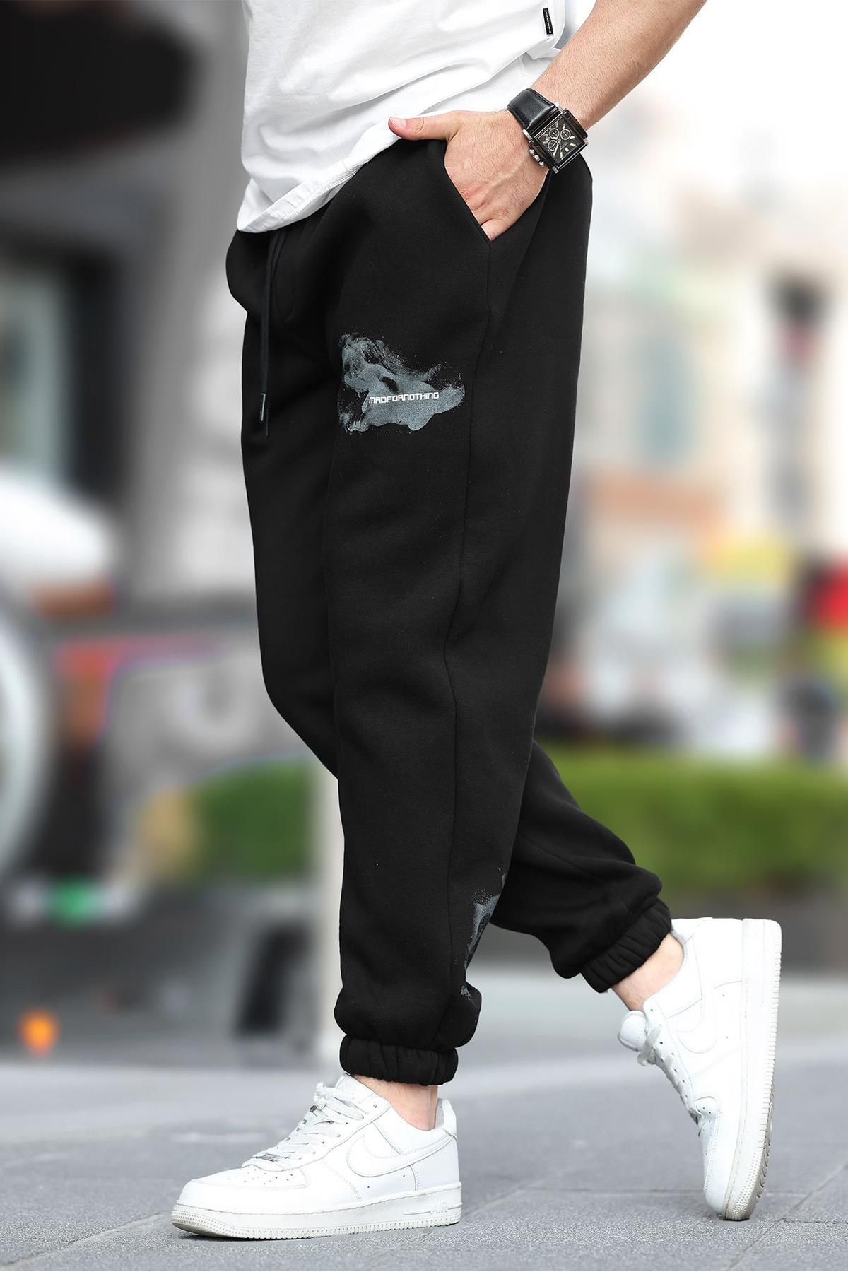 Madmext-Bedruckte Herren-Jogginghose – elastisches Bein und Taschendetail 6553 2