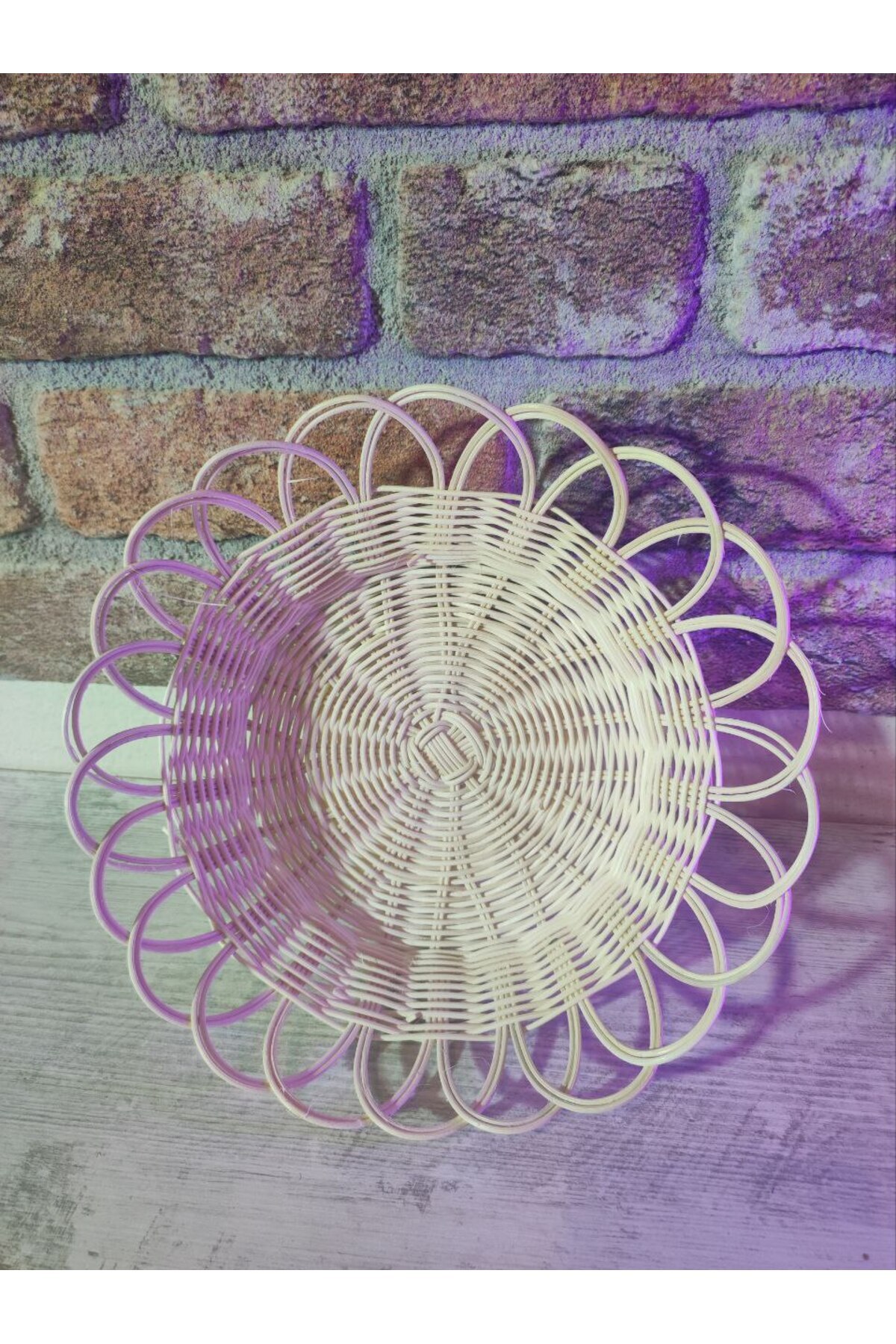 Şania-Natural Rattan Bamboo Fruit Basket 4