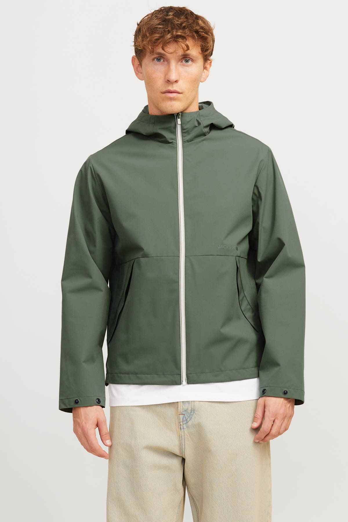 کاپشن JJADAM LIGHT HOOD کاپشن مردانه سبز Jack & Jones