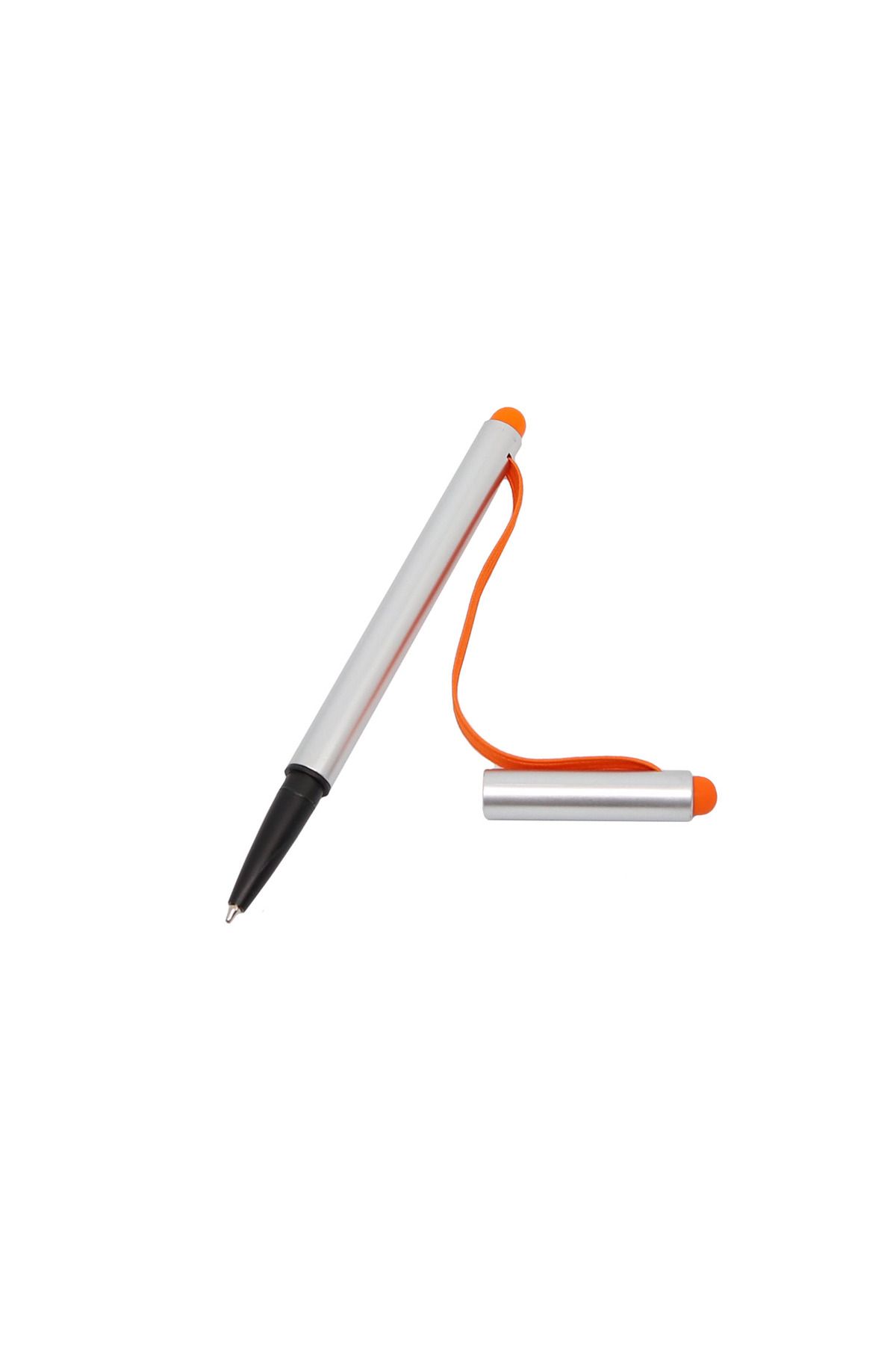 G Golden Case-Set of 10, 2 in 1 Stylus with Cap and Elastic, Orange 3