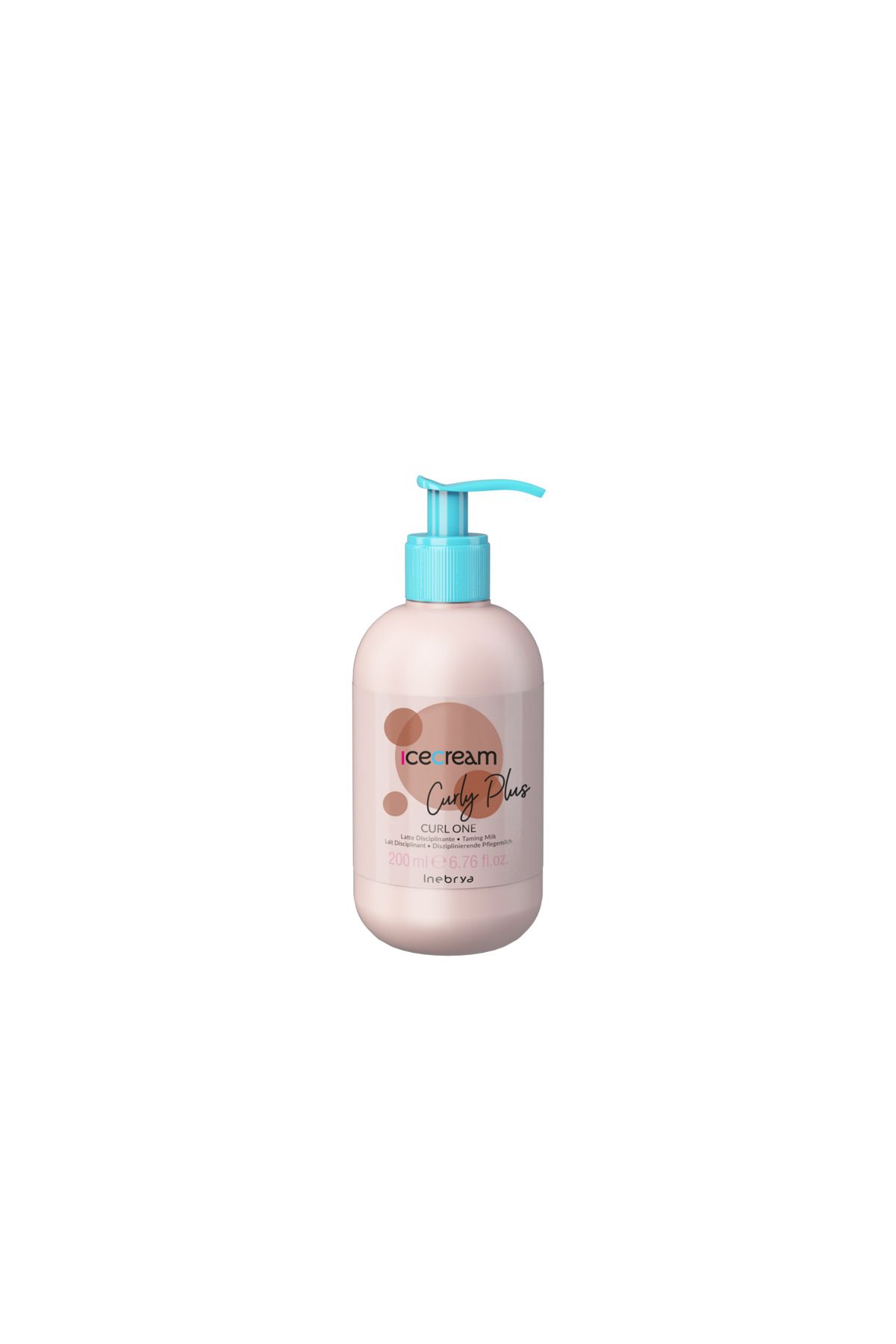 Inebrya-Ice Cream Curly Plus Curl One Cream - Calming Milk for Curly / Wavy Sheets 150 ml 1