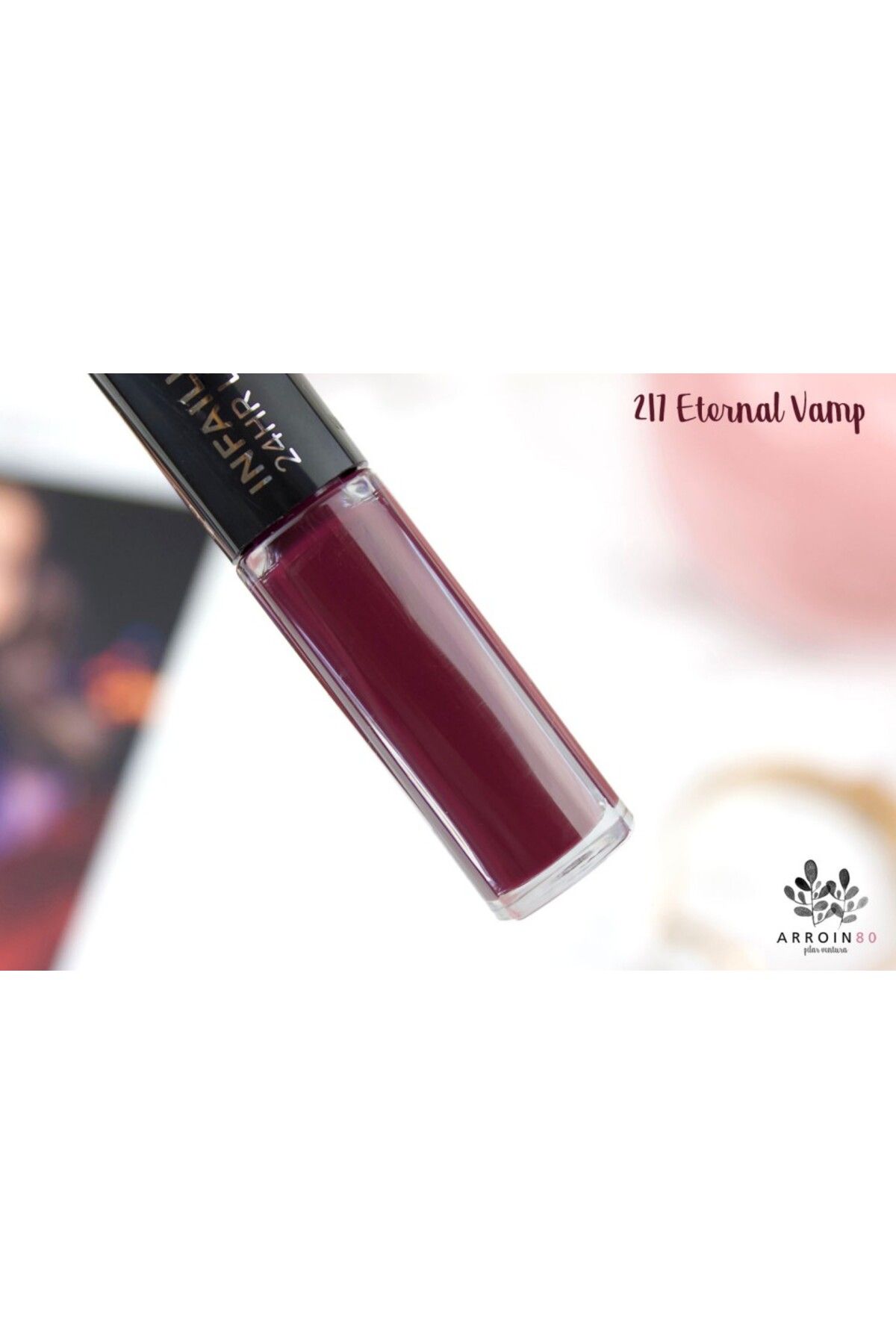L'Oreal Paris-Loreal Infallible Κραγιόν Μακράς Διάρκειας 2-Ended Απόχρωση 217 Eternal Vamp 6