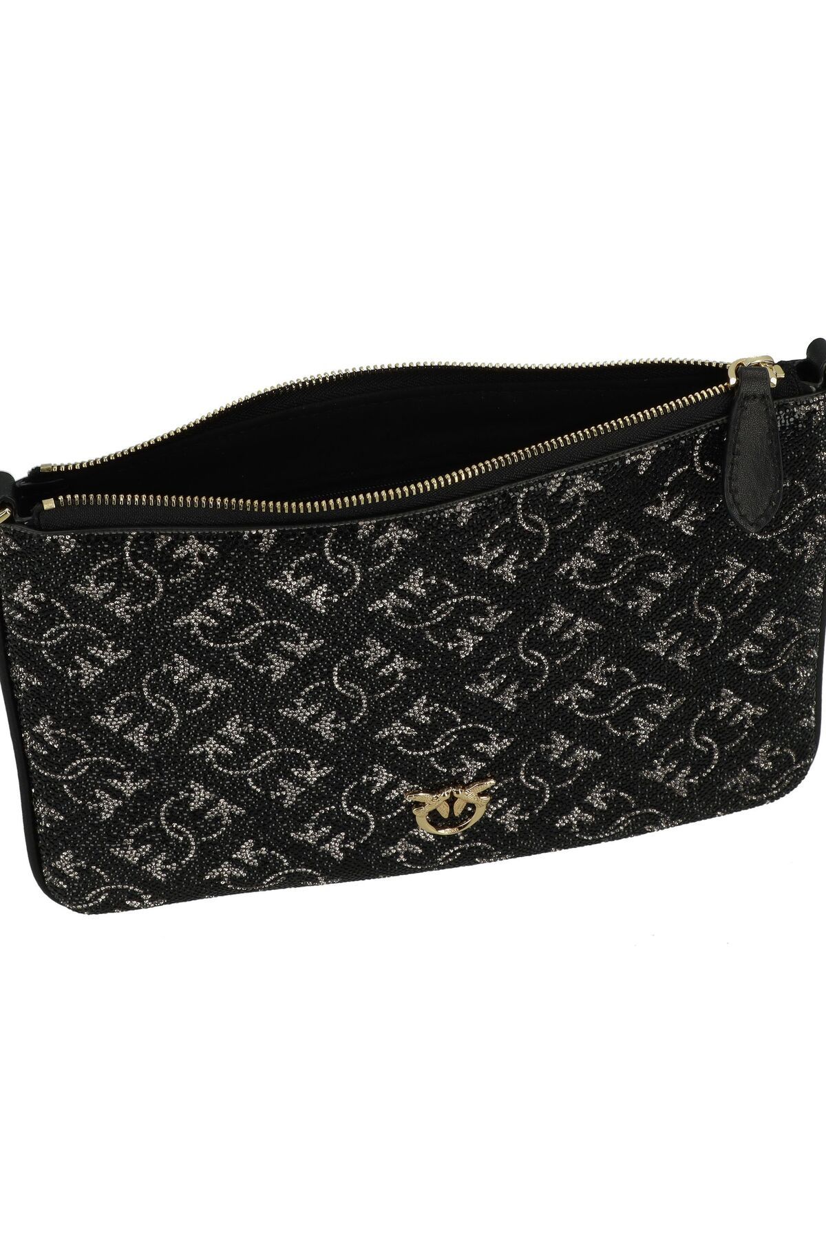 PİNKO-Flat Classic Clutch Tasche Leder 25 Cm 5