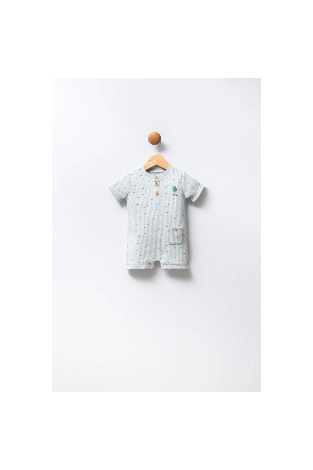 Marsilyan U.S Polo Bebek Tulum USB2312 Su Yeşili