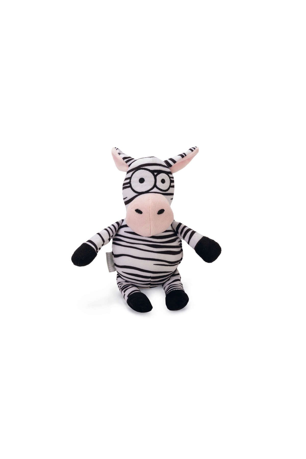 Beeztees Köpek Oyuncağı, Sesli, Zebra, Peluş, Siyah/Beyaz, 25x12x9,5cm BSTMY