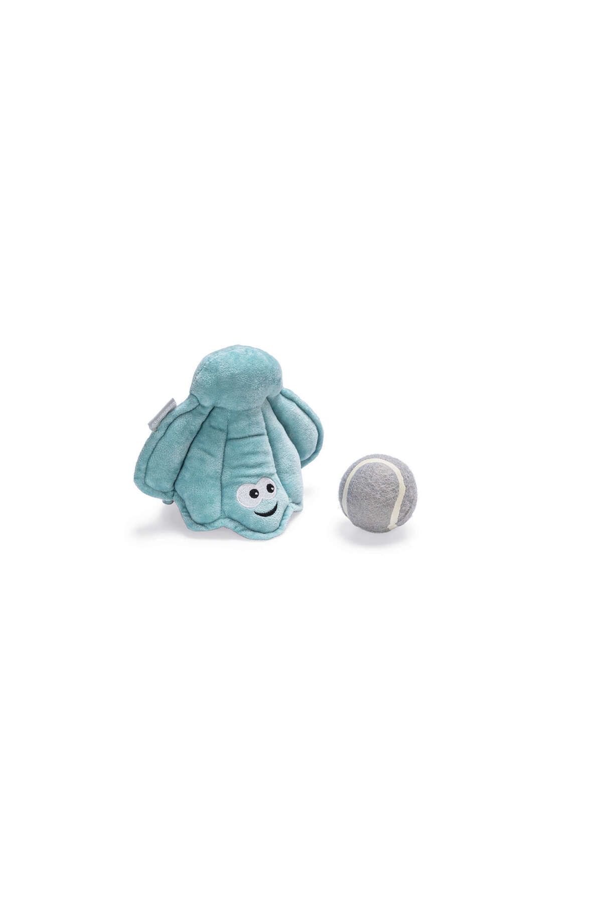 Beeztees Köpek Ödül Saklama Oyuncağı ve Top, Peluş, Kırmızı, 18x16x8cm BSTMY
