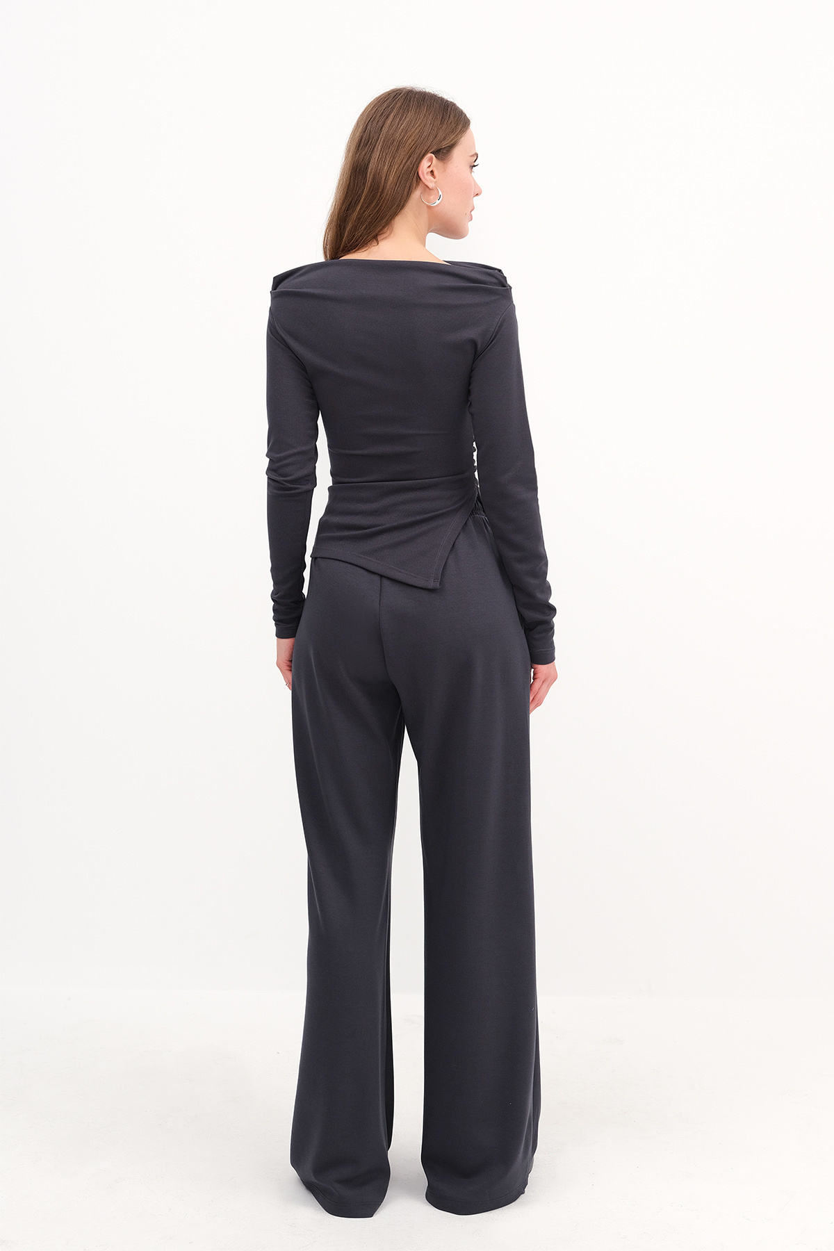 Addax-Boat Neck Bottom-Top Suit Tkm13907 6
