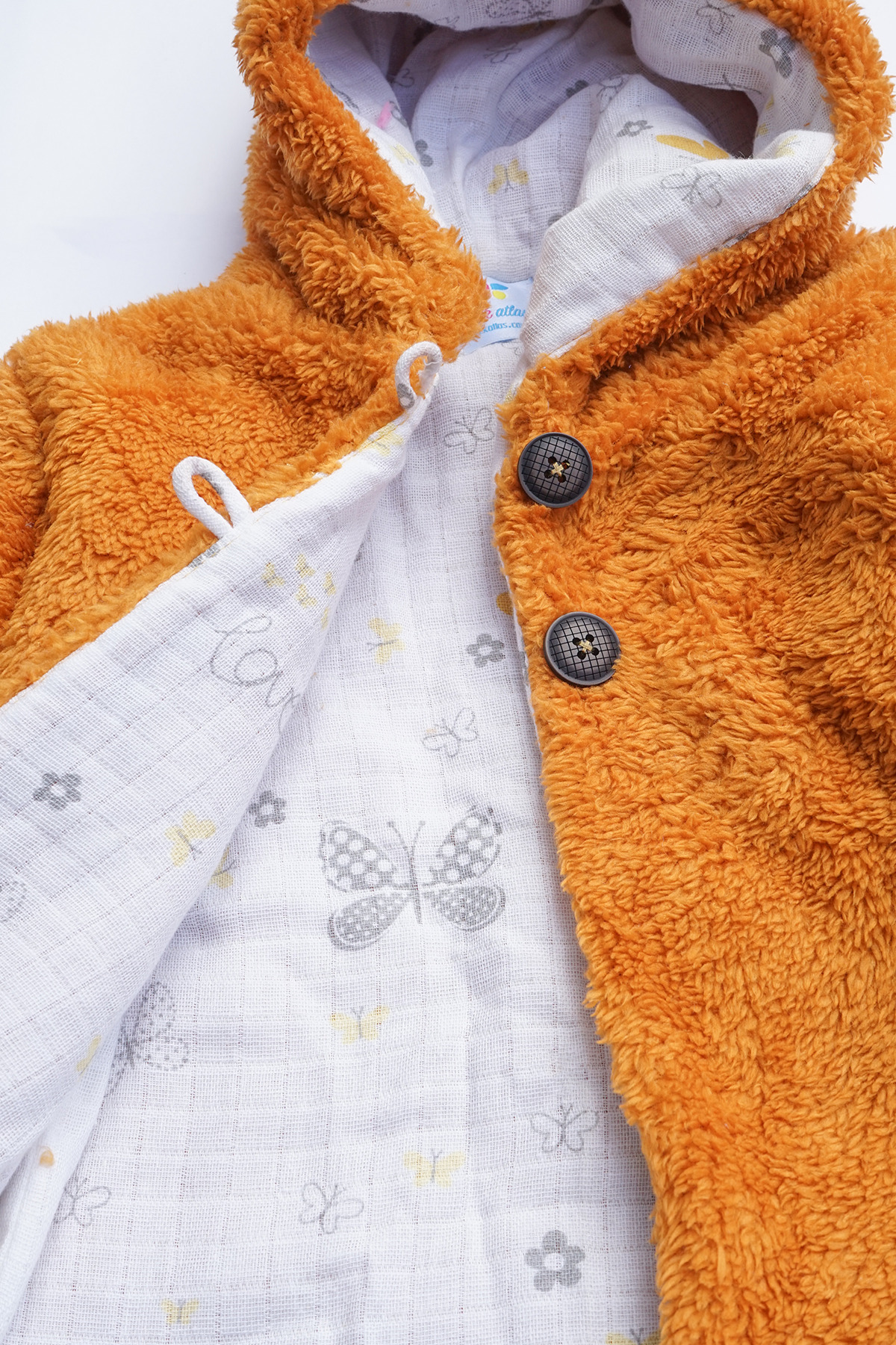 bshood-X Silk Atlas Girl Boy Baby Children's Hooded Jacket 3