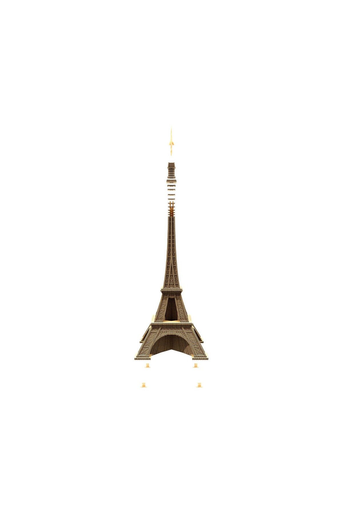 ROKR-3D Puzzle, EIFFEL TOWER, Cardboard, 224 pieces 6