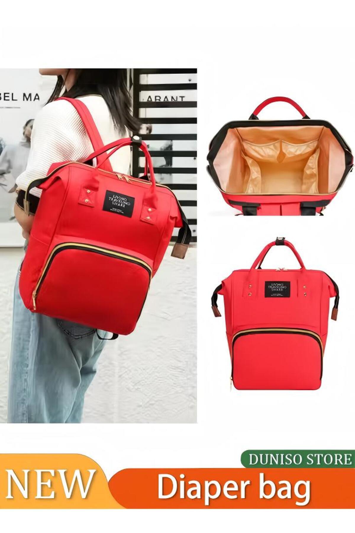 Generic-Zipper Closure Nylon Baby Diaper Bag 1
