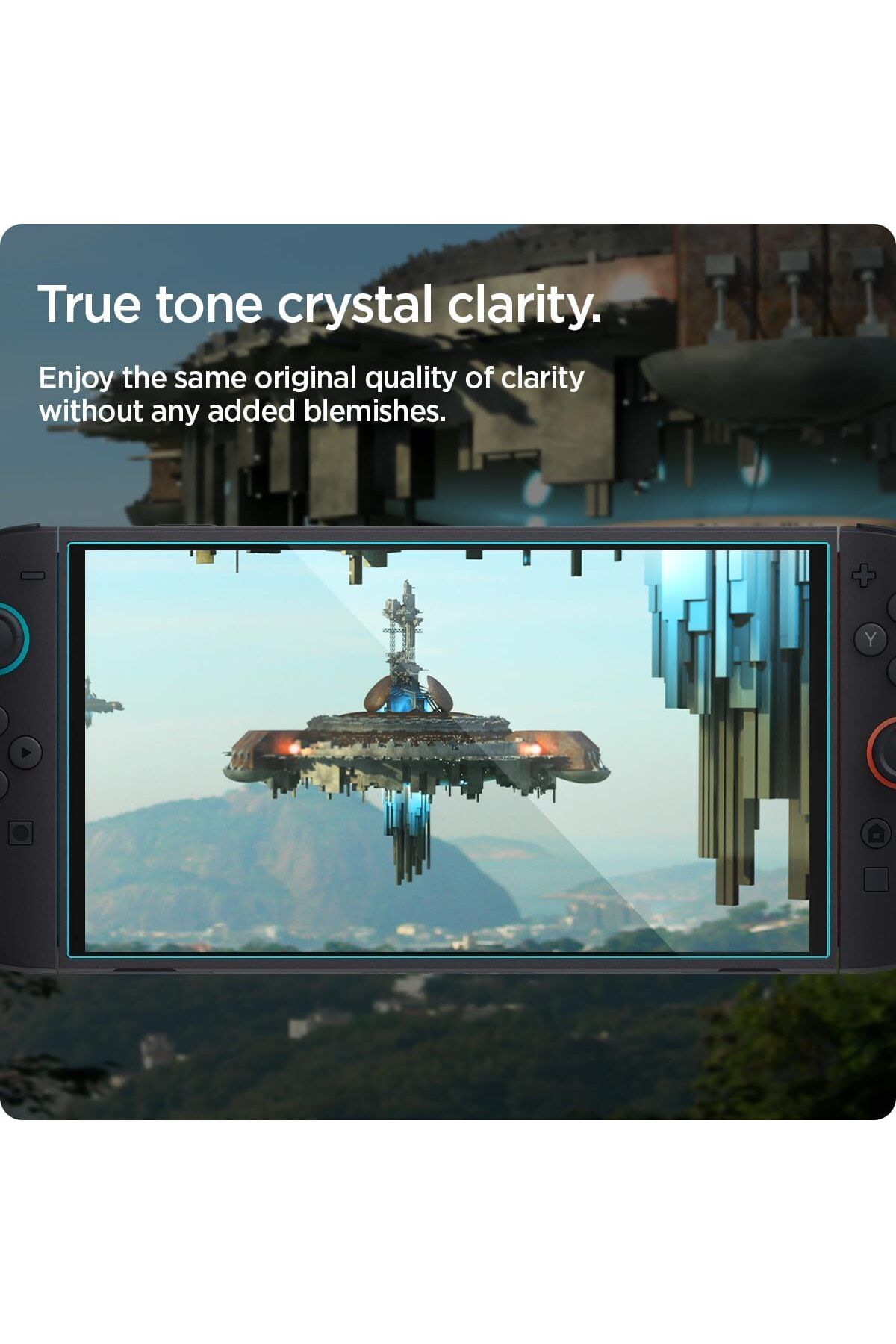 Spigen-واقي شاشة GLAStR EZ FIT لجهاز Nintendo Switch 2 (2025) مصنوع من الزجاج المقوى الفاخر - عبوة من قطعتين 7
