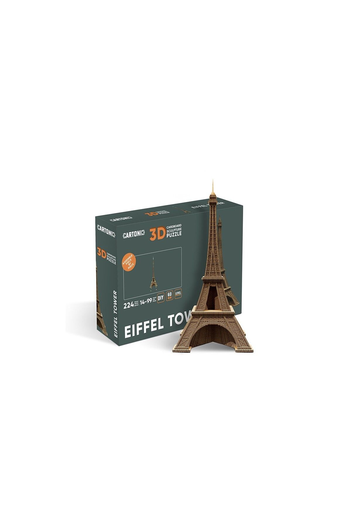ROKR-3D Puzzle, EIFFEL TOWER, Cardboard, 224 pieces 11