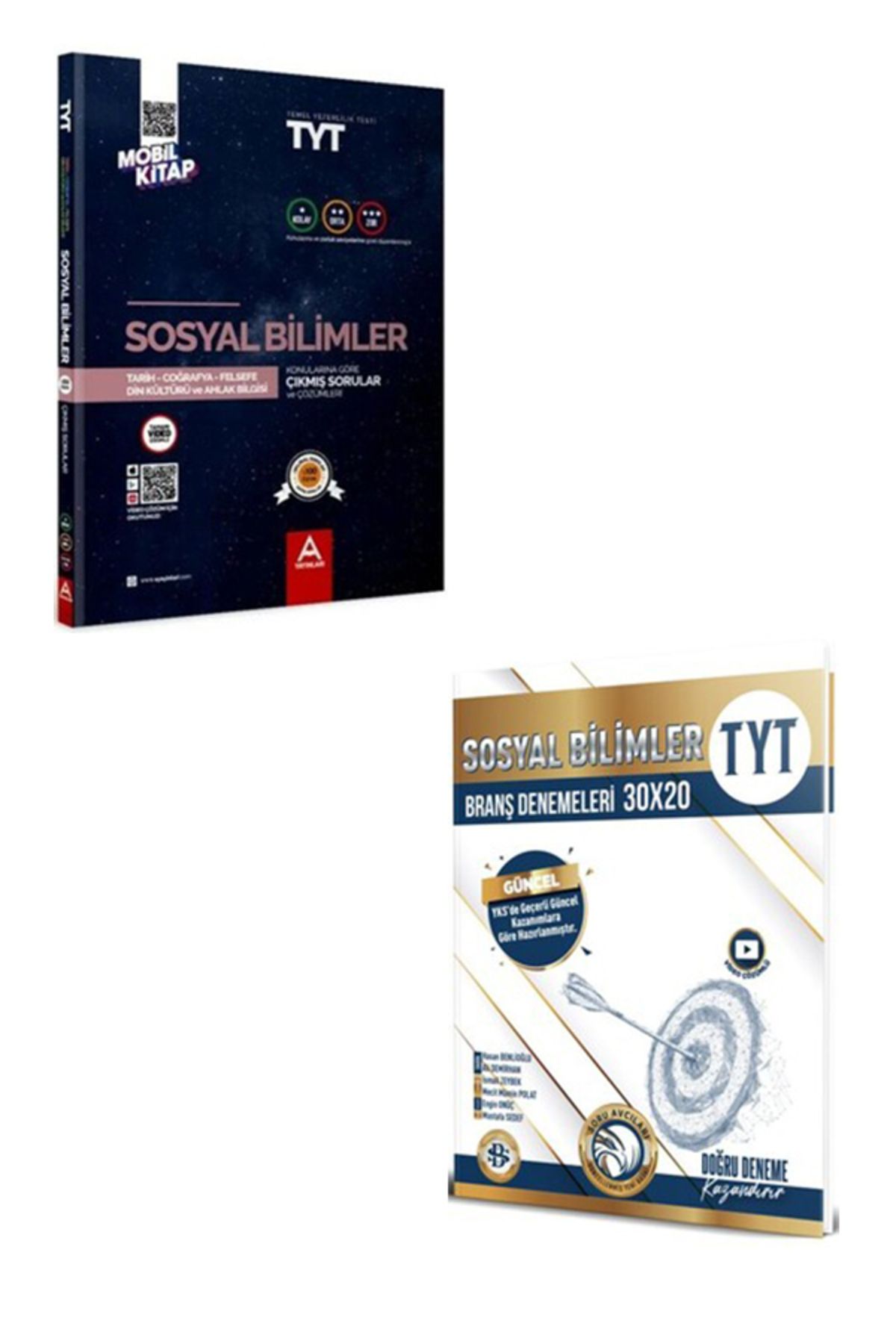 A Yayınları 2025 TYT Sosyal Bilimler Konu Konu Çıkmış ve Deneme Seti