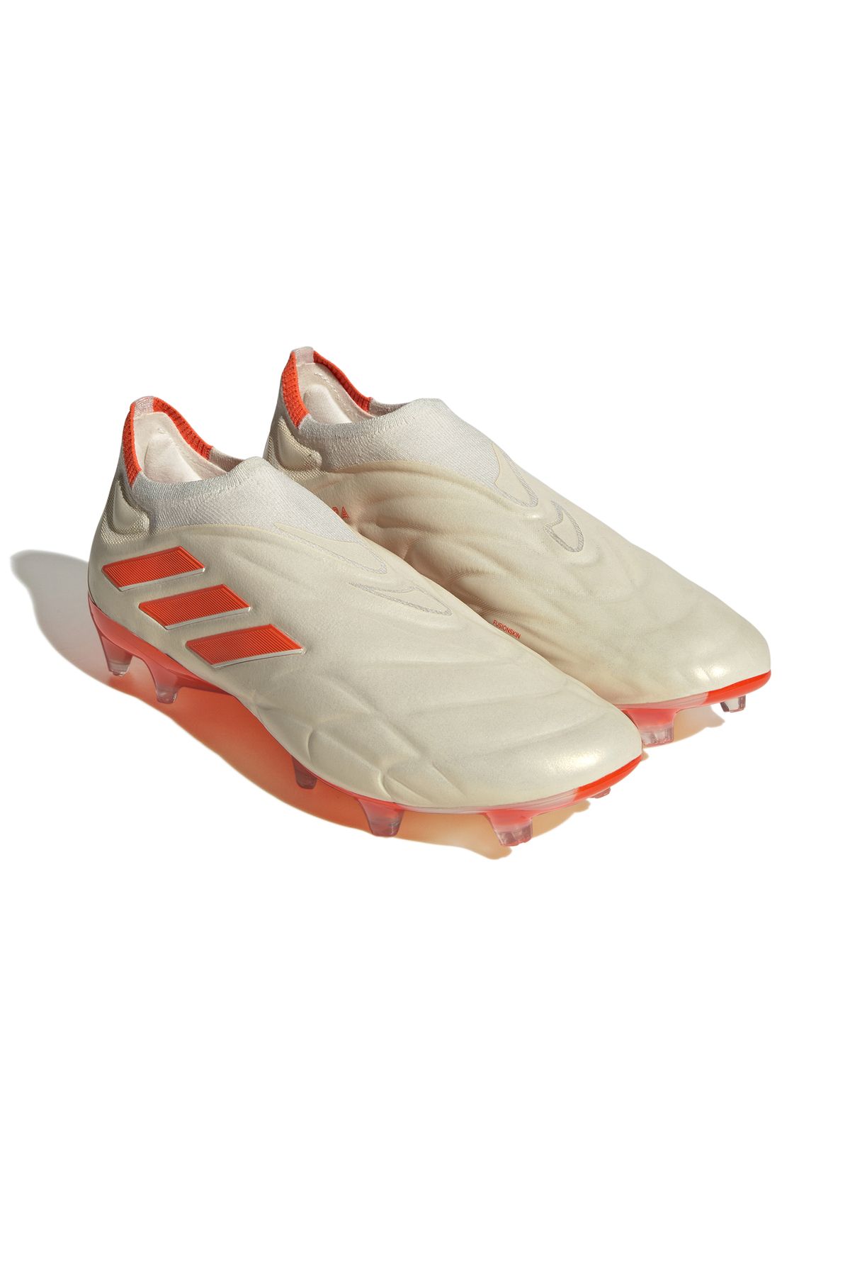 کرمپون نارنجی مردانه Copa Pure+ FG Elite 's Grass Flash Crampon کفش حرفه ای فوتبال adidas
