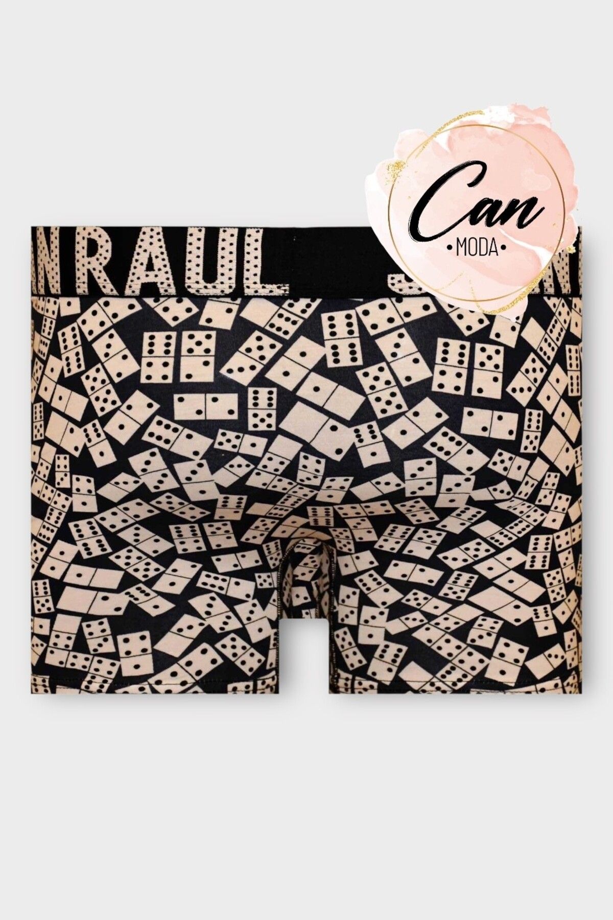 Juan Raul-Domino Patterned Men's Boxers - Db235 2