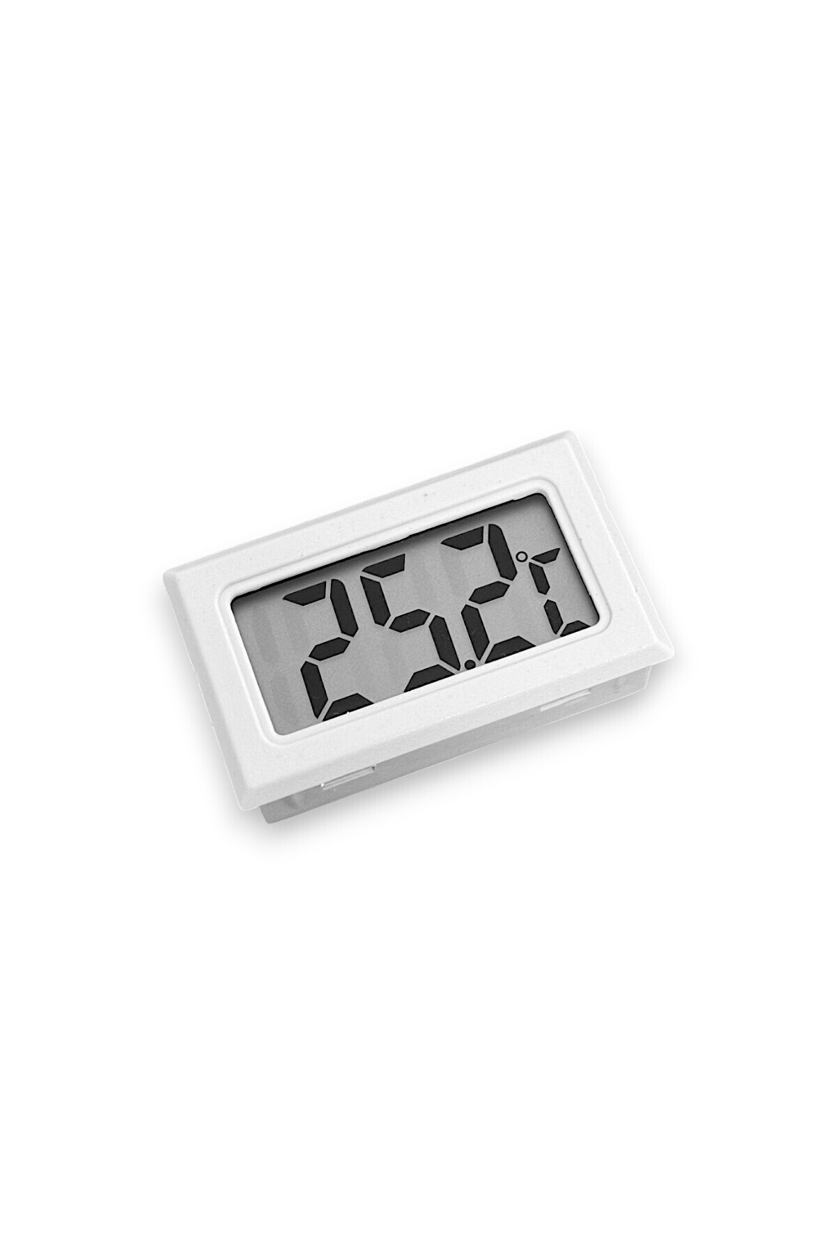 ELEKTROMALL Dijital Mini Sıcaklık Ölçer Termometre Isı Ölçer - 1 Adet Beyaz Renk (2 ADET PİL DAHİL)
