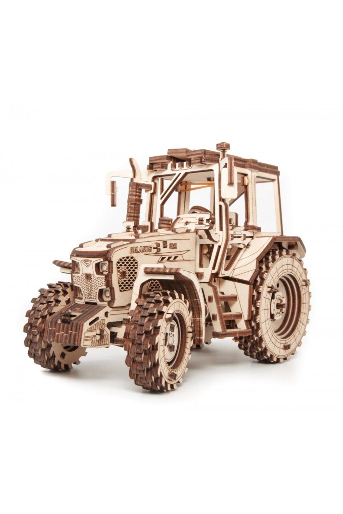 ROKR Puzzle 3d, Tractor Belarus-82, Ewa, Lemn, 269 Piese - One Size