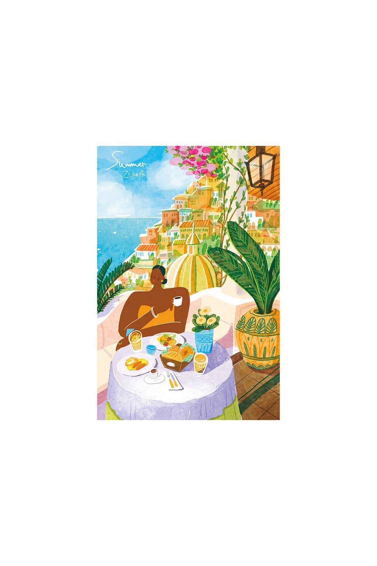 Rolife Puzzle 2d, Vacanta Amalfi, Rolife, 1000 Piese - One Size
