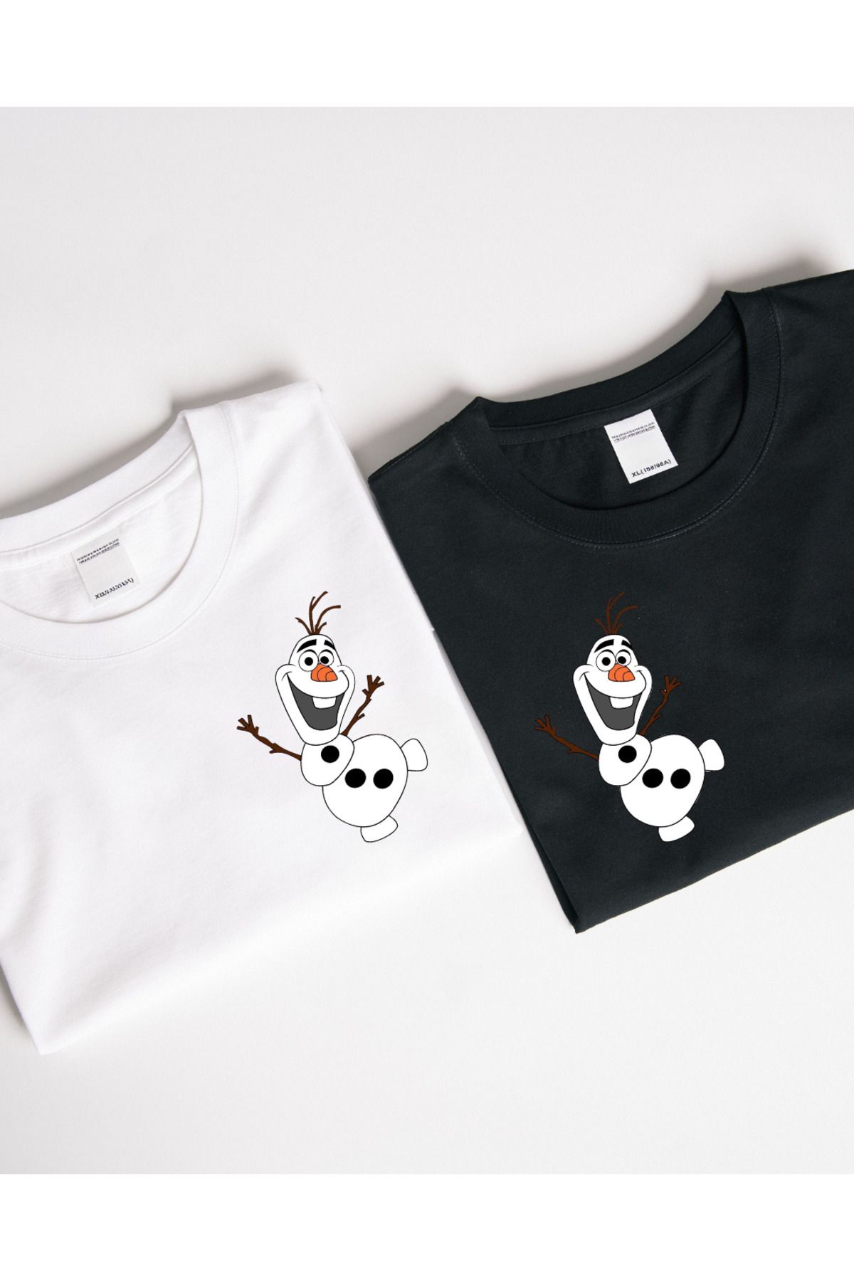 Ebiidesign Buzlar Kraliçesi Olaf Tasarımlı Baskılı T-Shirt