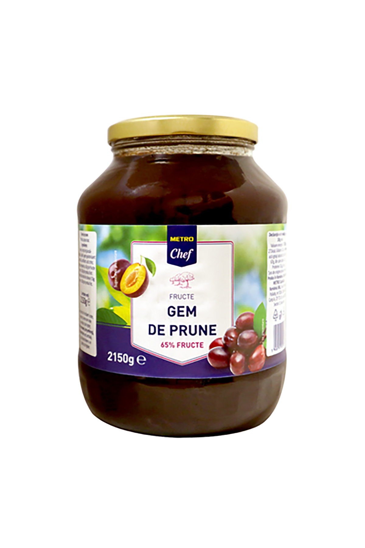 Metro Chef Dulceață De Prune 2,15 Kg, 65% Fructe, - One Size