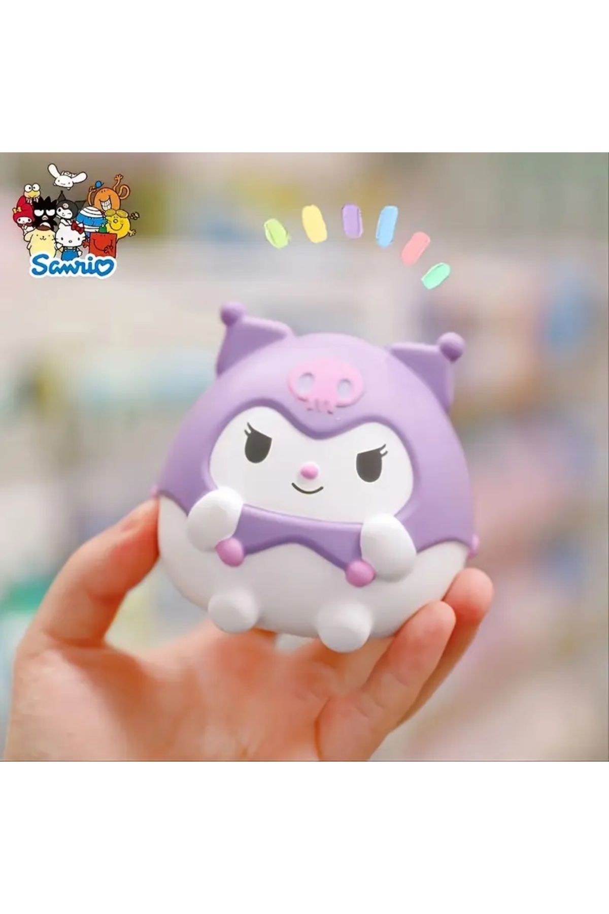 zeynobella 1 Adet Sanrio Kuromi My Melody Cinnamoroll Stres Giderici Sevimli Sukuşi Oyuncak Çanta Süsü Aksesuar